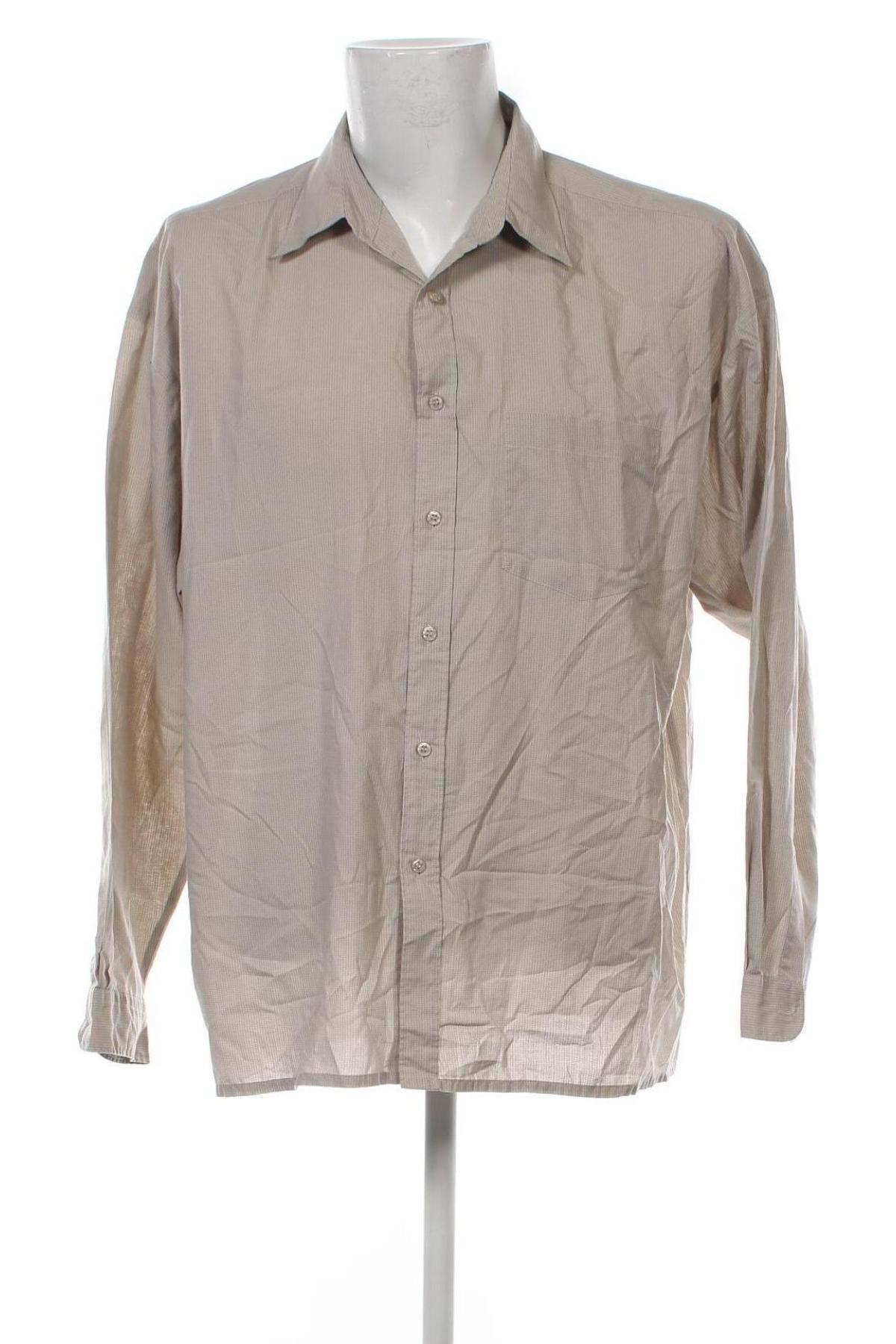 Ανδρικό πουκάμισο, Μέγεθος XL, Χρώμα  Μπέζ, Τιμή 17,94 €
