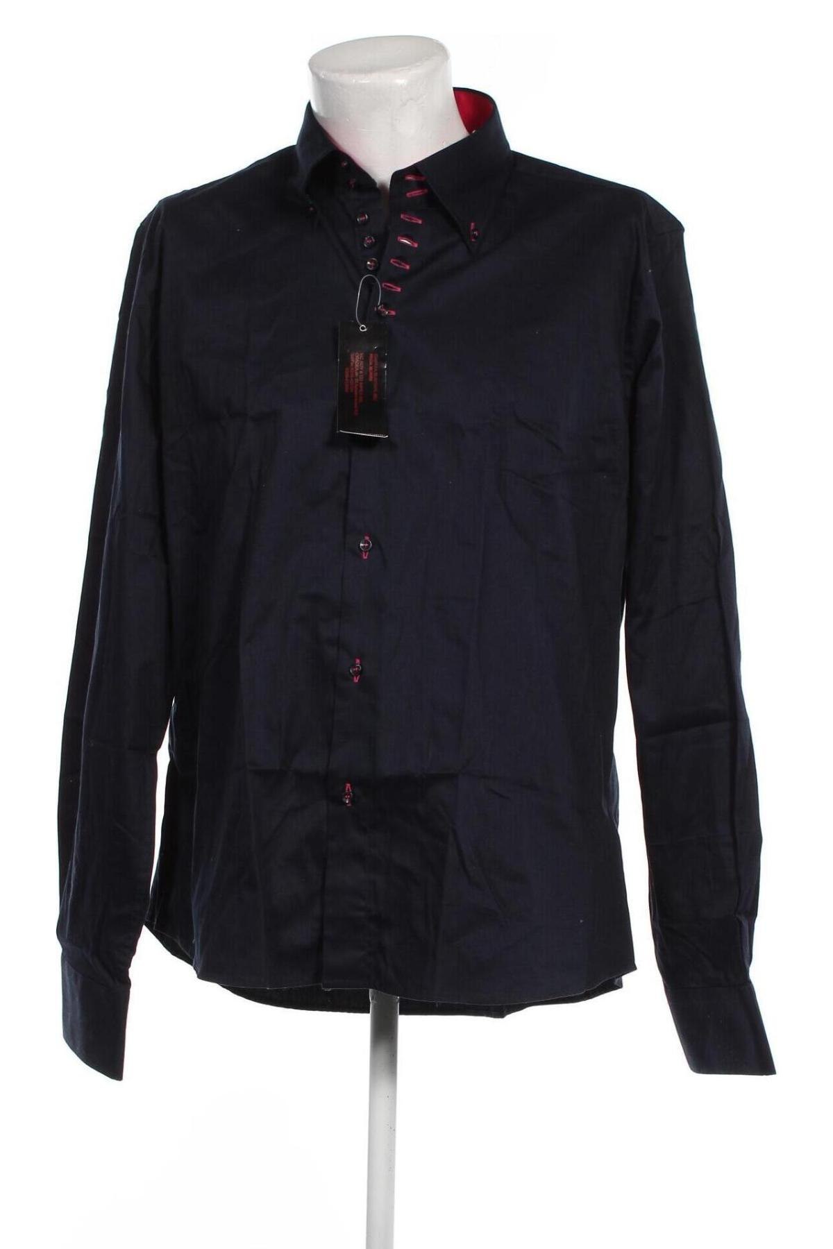 Ανδρικό πουκάμισο, Μέγεθος 3XL, Χρώμα Μπλέ, Τιμή 23,46 €