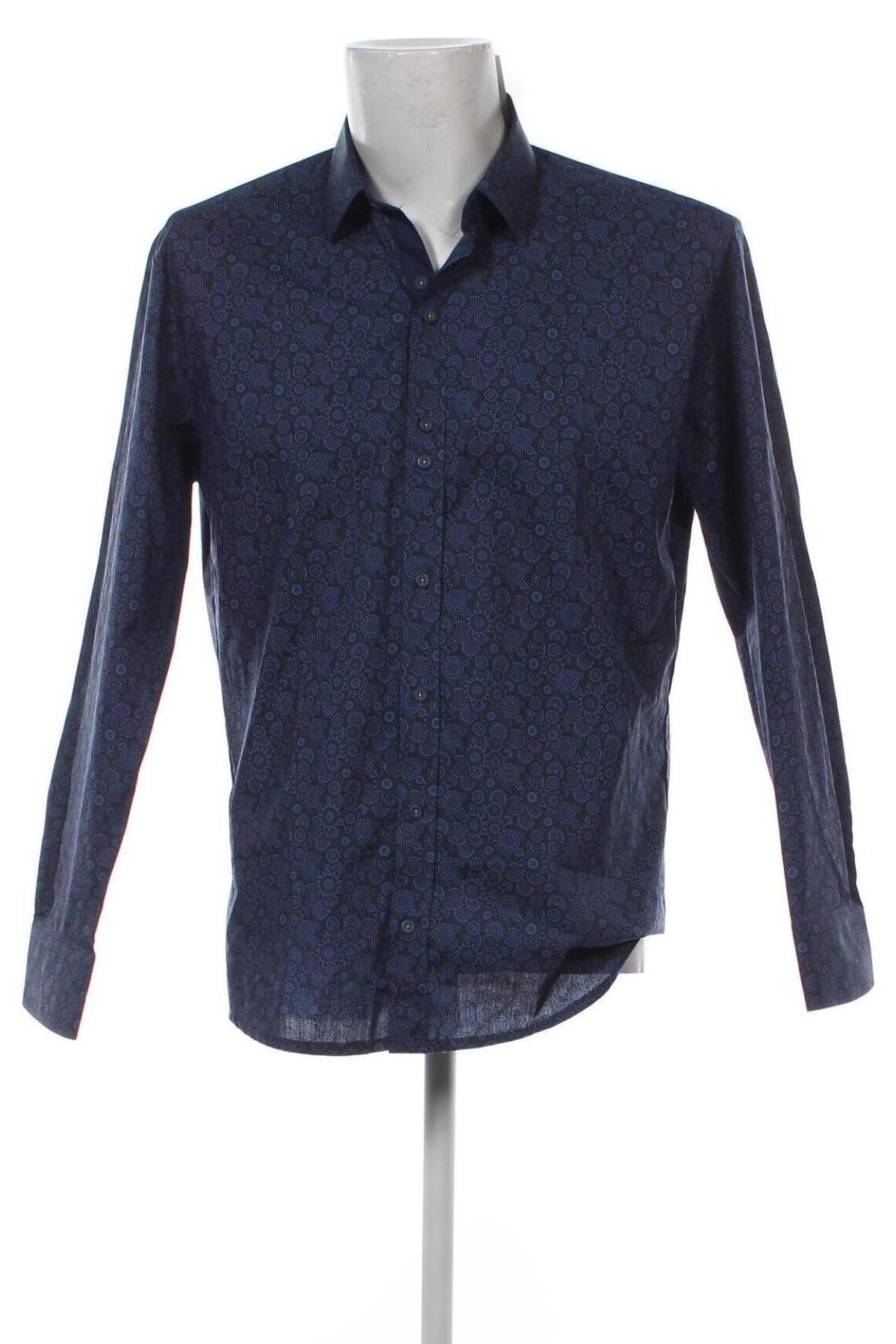 Herrenhemd, Größe L, Farbe Blau, Preis 11,50 €