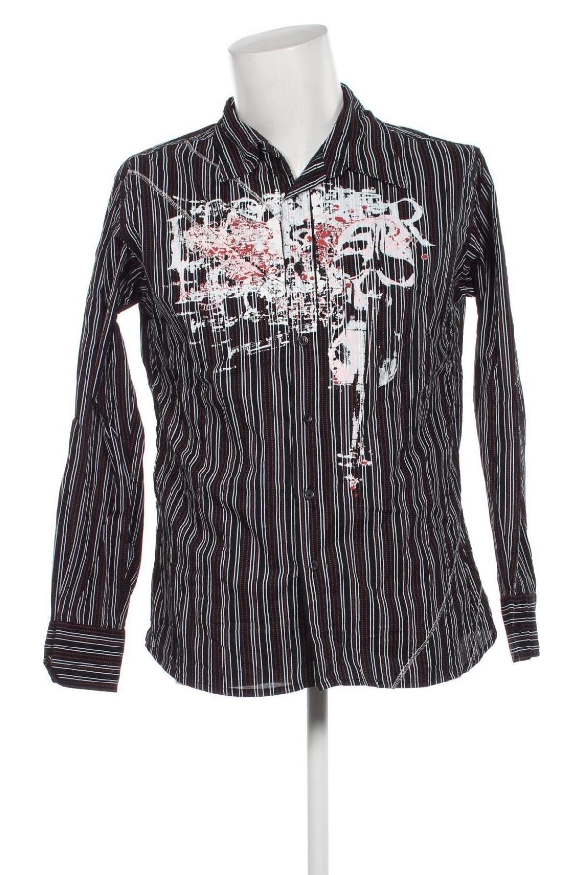 Ανδρικό πουκάμισο Accanto, Μέγεθος XL, Χρώμα Μαύρο, Τιμή 7,36 €