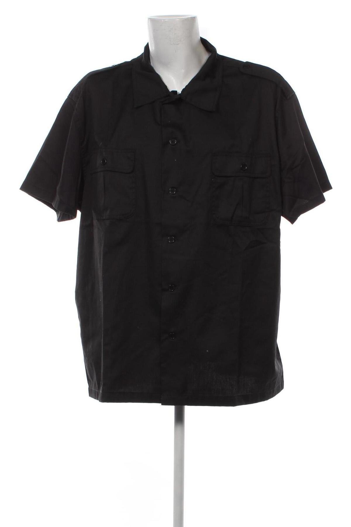 Ανδρικό πουκάμισο Brandit, Μέγεθος 5XL, Χρώμα Μαύρο, Τιμή 33,77 €