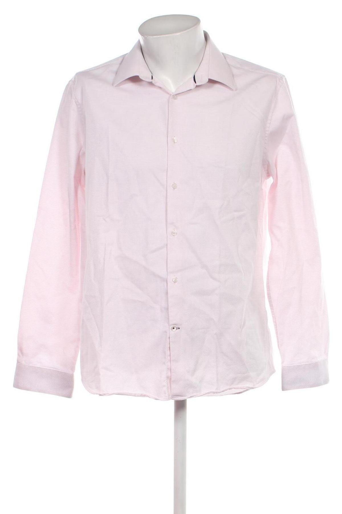 Мъжка риза Burton of London, Размер L, Цвят Розов, Цена 16,00 лв.