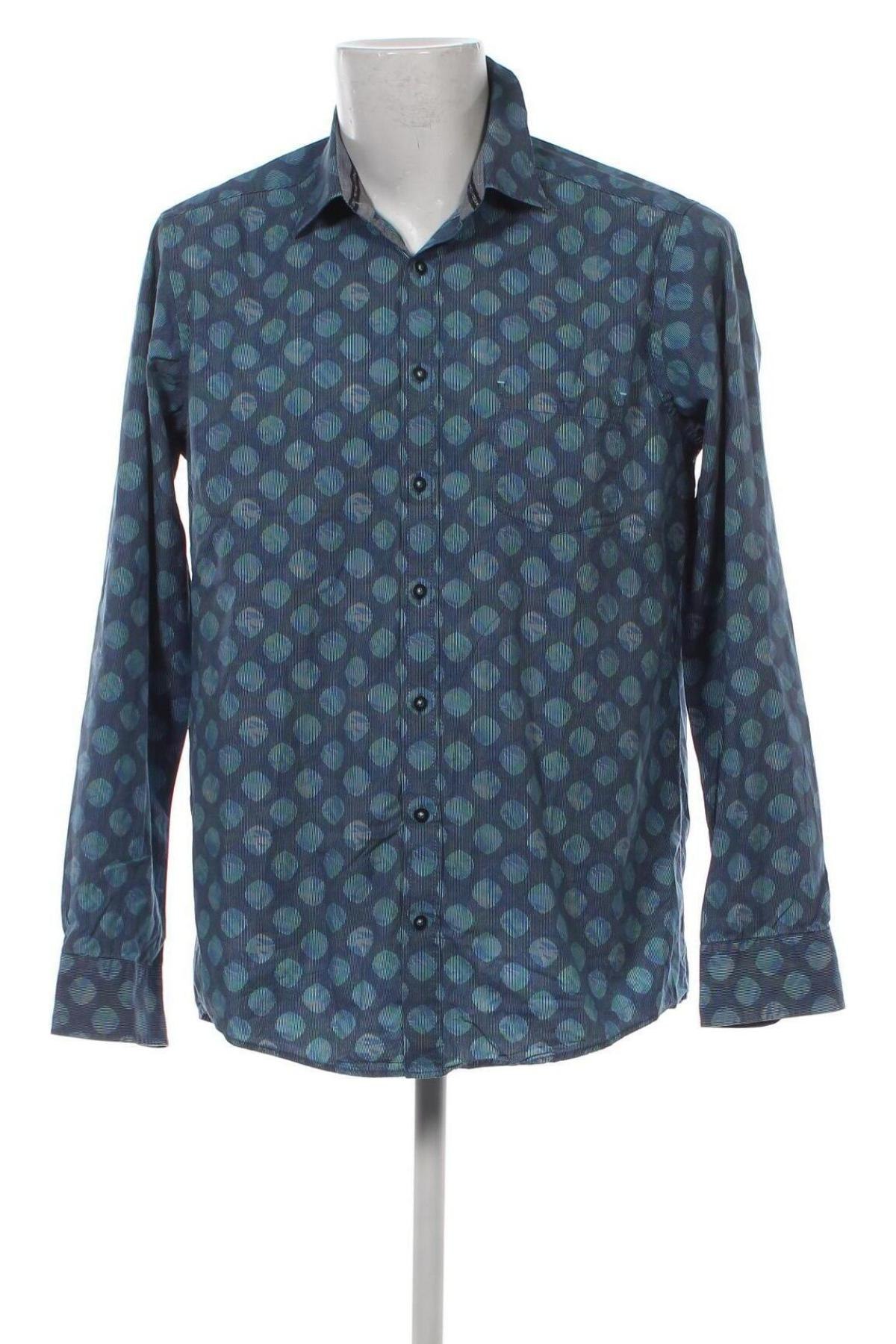 Ανδρικό πουκάμισο Casa Moda, Μέγεθος L, Χρώμα Μπλέ, Τιμή 16,67 €
