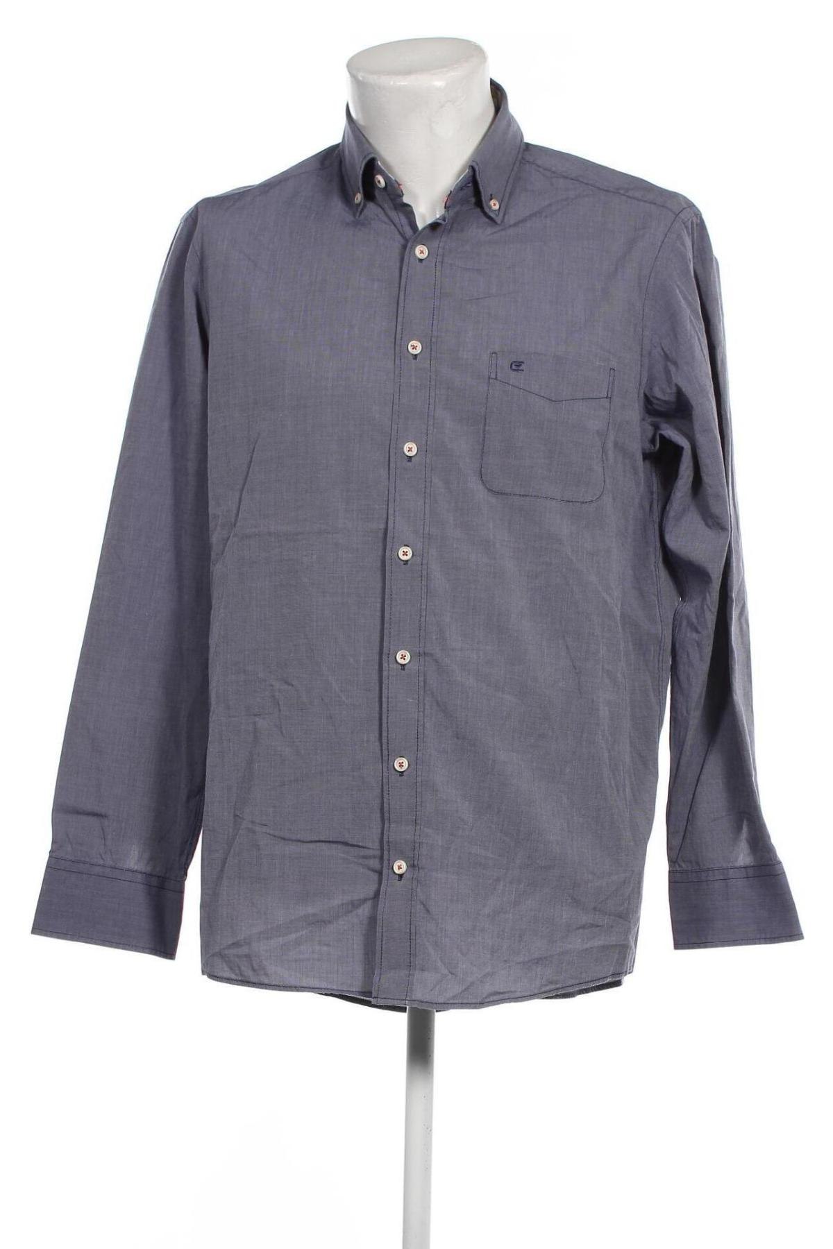 Ανδρικό πουκάμισο Casa Moda, Μέγεθος M, Χρώμα Μπλέ, Τιμή 10,82 €
