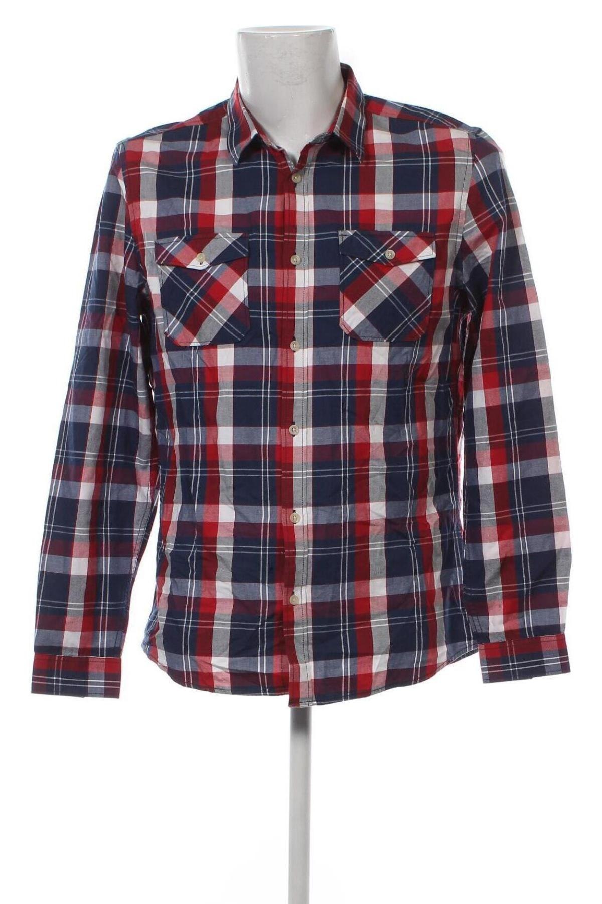 Мъжка риза Clockhouse, Размер L, Цвят Многоцветен, Цена 29,00 лв.