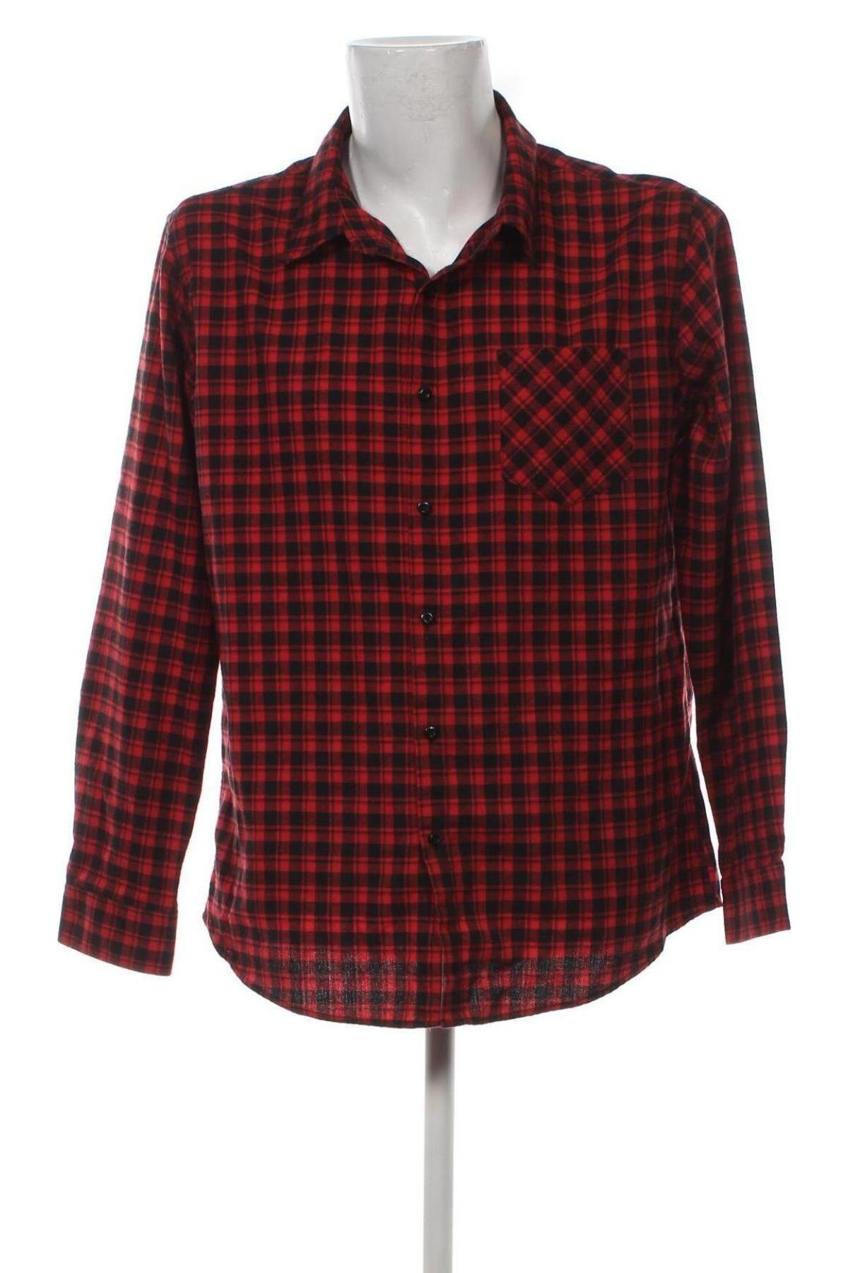 Мъжка риза Coofandy, Размер XXL, Цвят Червен, Цена 14,79 лв.