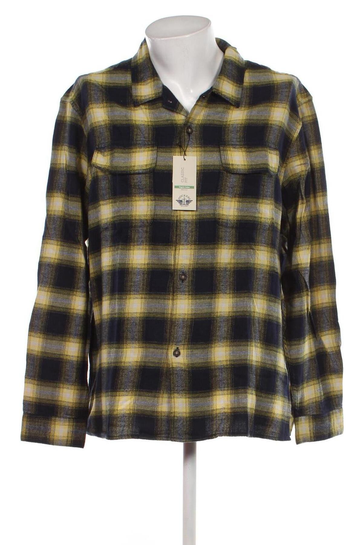 Herrenhemd Dockers, Größe XL, Farbe Mehrfarbig, Preis € 13,87