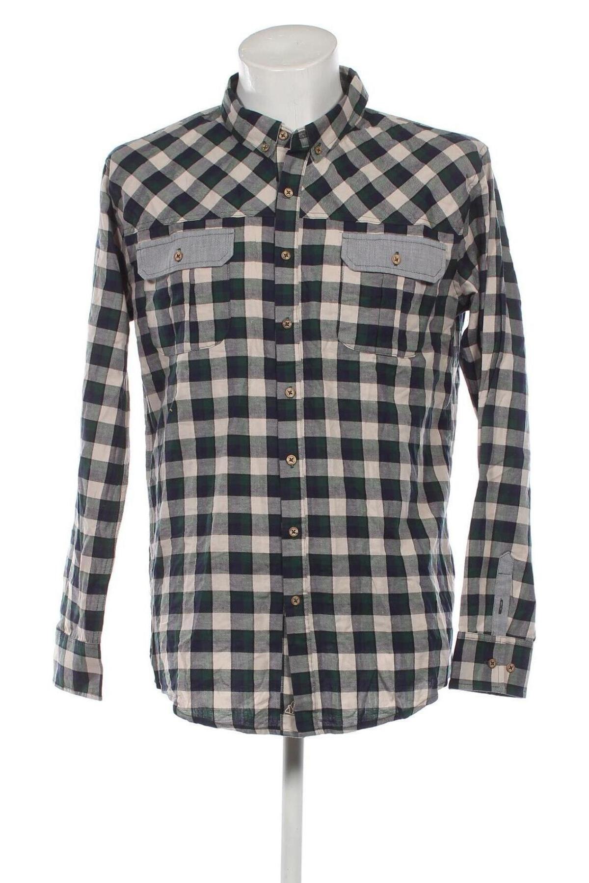 Ανδρικό πουκάμισο Einstoffen, Μέγεθος XL, Χρώμα Πολύχρωμο, Τιμή 14,23 €