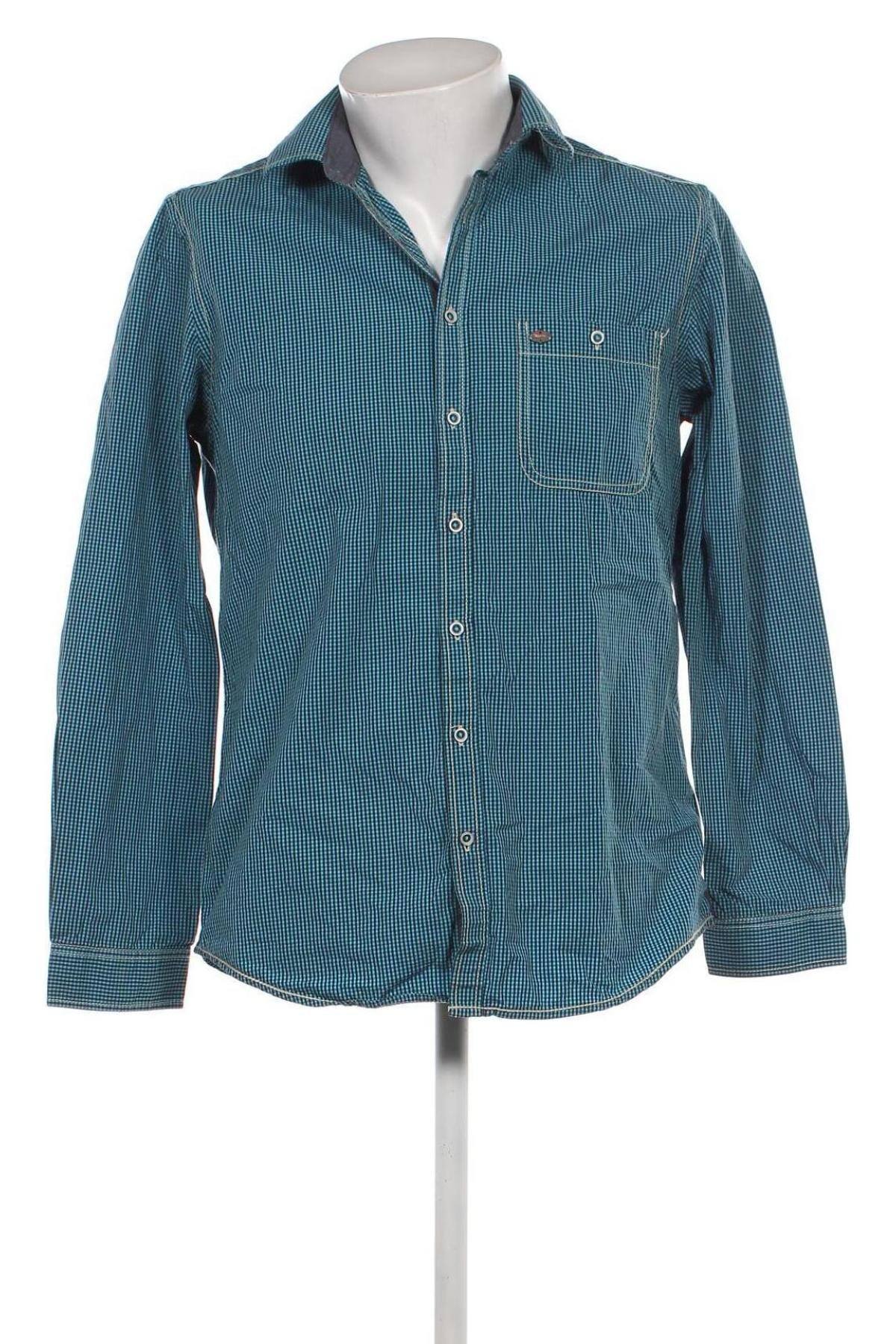 Herrenhemd Engbers, Größe M, Farbe Blau, Preis 16,07 €