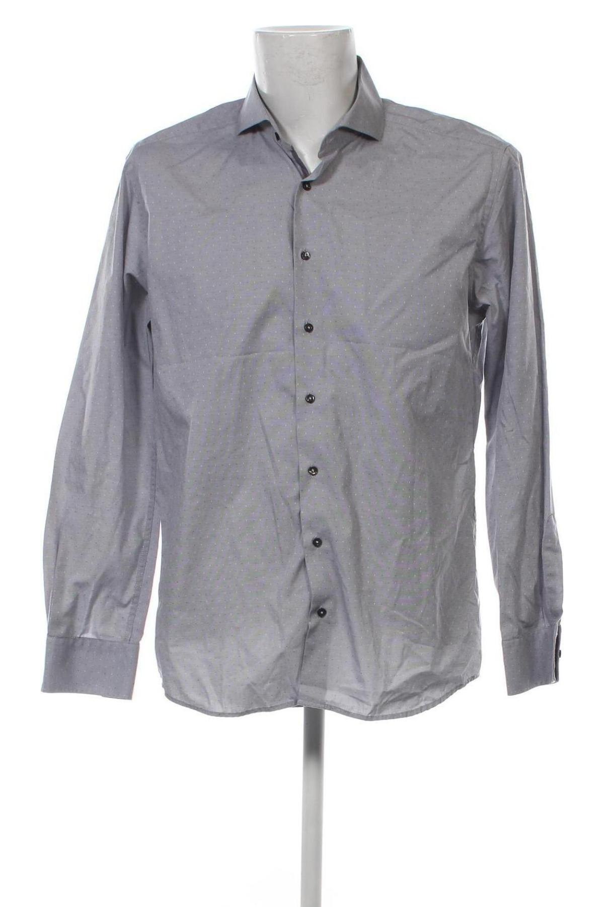 Ανδρικό πουκάμισο Eterna, Μέγεθος L, Χρώμα Γκρί, Τιμή 13,95 €