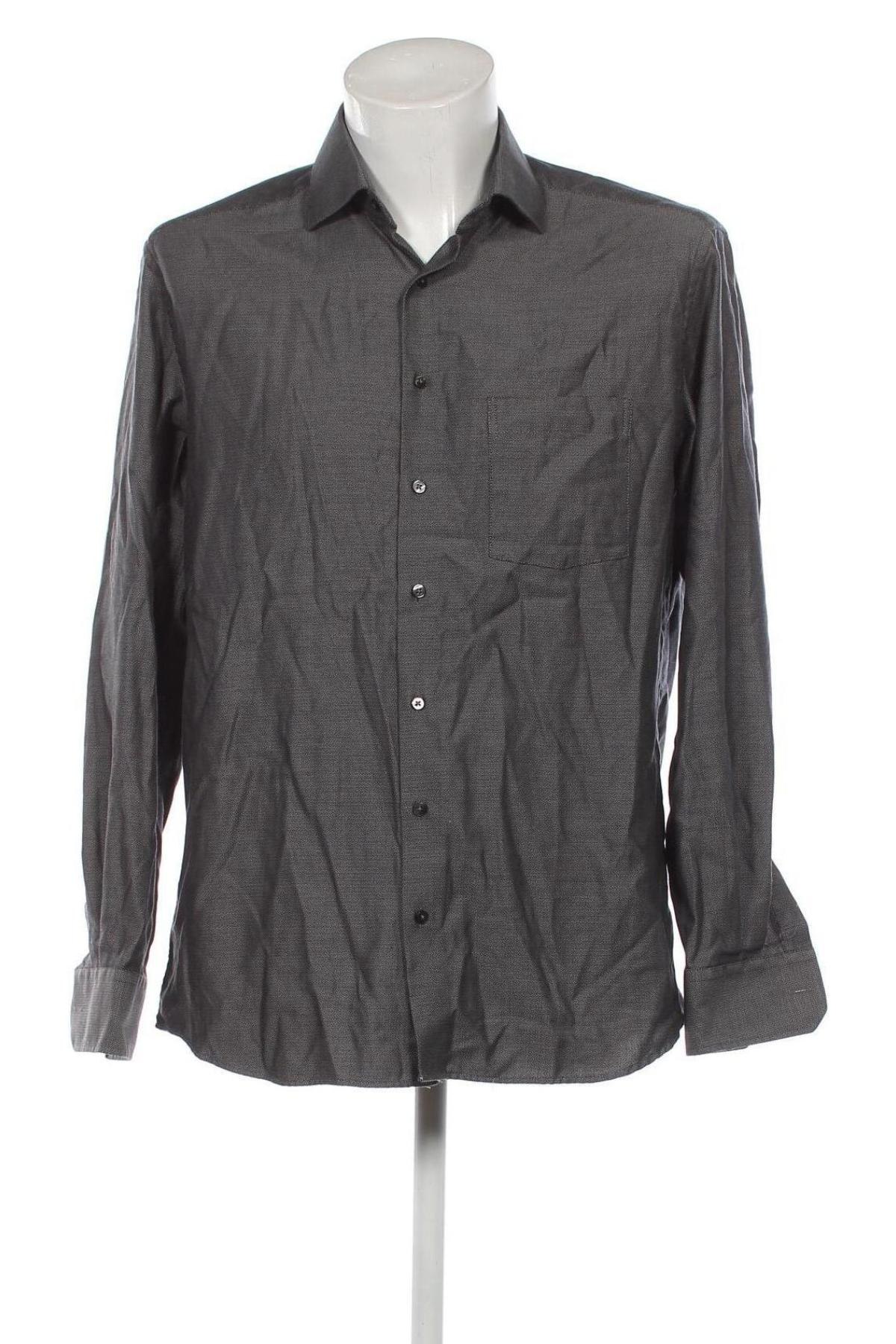 Ανδρικό πουκάμισο Eterna, Μέγεθος L, Χρώμα Γκρί, Τιμή 29,07 €