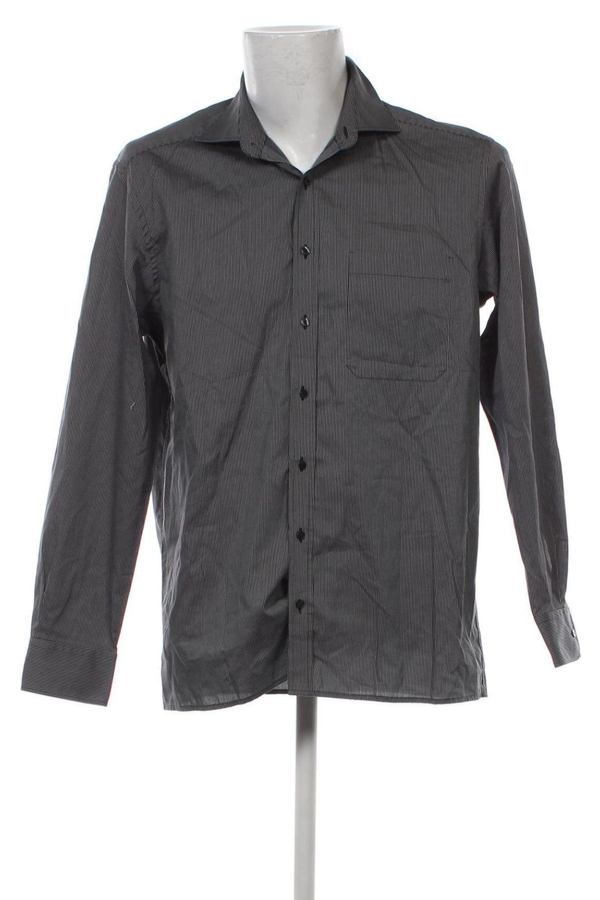 Ανδρικό πουκάμισο Eterna, Μέγεθος L, Χρώμα Γκρί, Τιμή 23,26 €