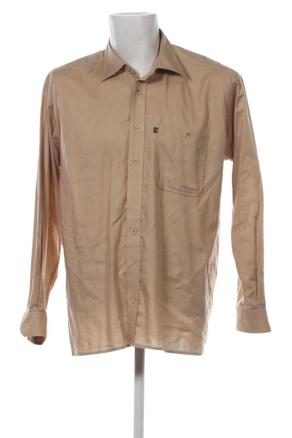 Herrenhemd Eterna, Größe XL, Farbe Beige, Preis € 24,88