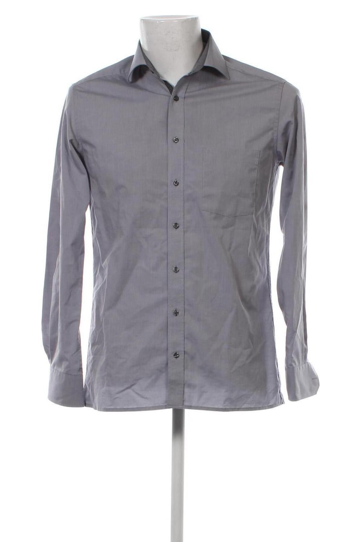 Herrenhemd Eterna, Größe M, Farbe Grau, Preis 25,84 €