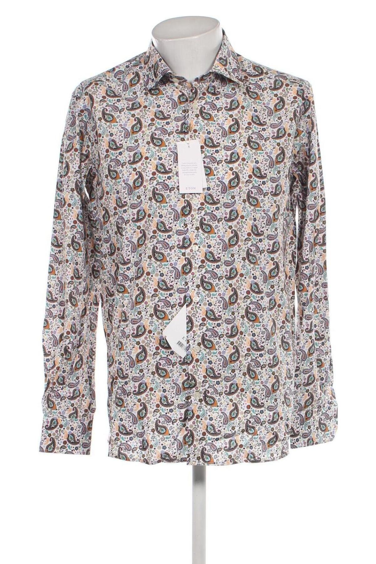 Ανδρικό πουκάμισο Eton, Μέγεθος L, Χρώμα Πολύχρωμο, Τιμή 41,75 €