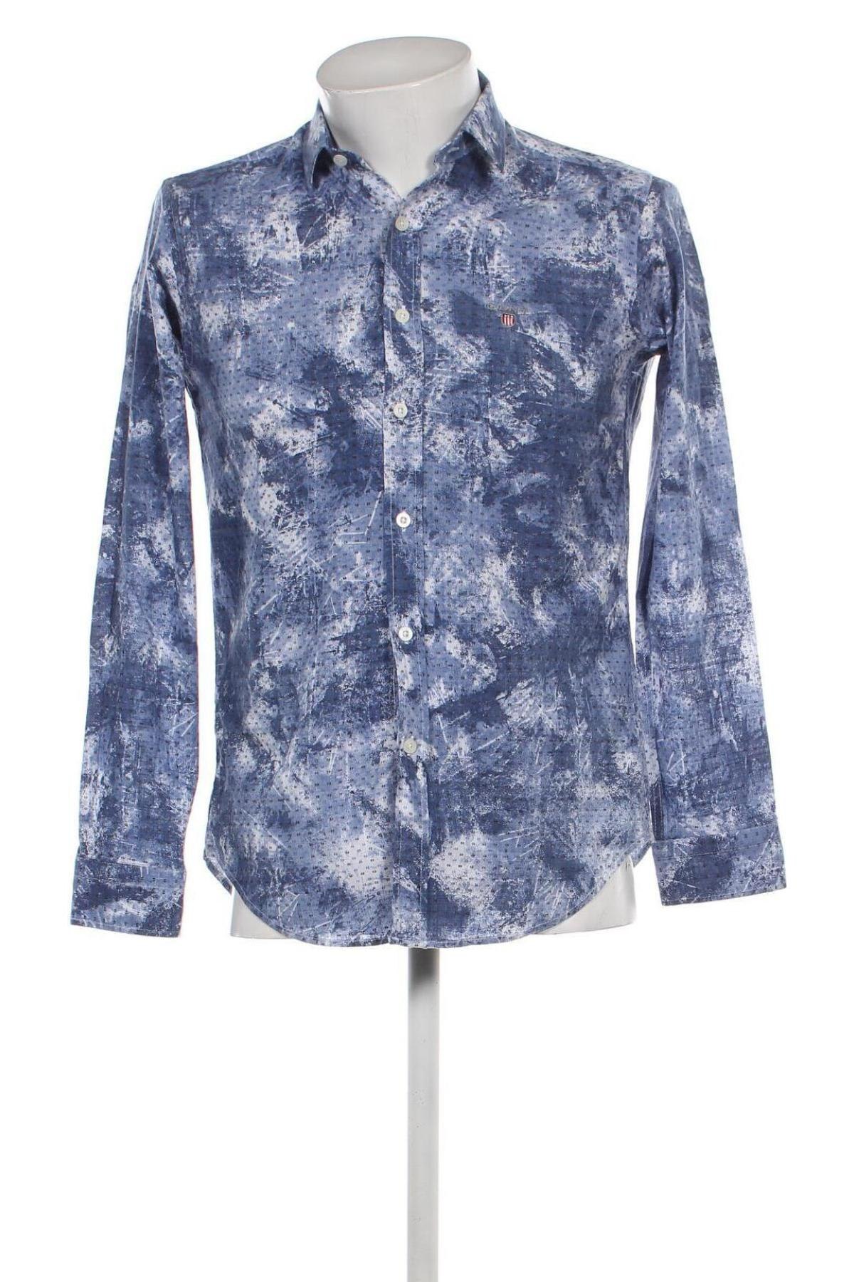 Herrenhemd Gant, Größe M, Farbe Blau, Preis 27,14 €