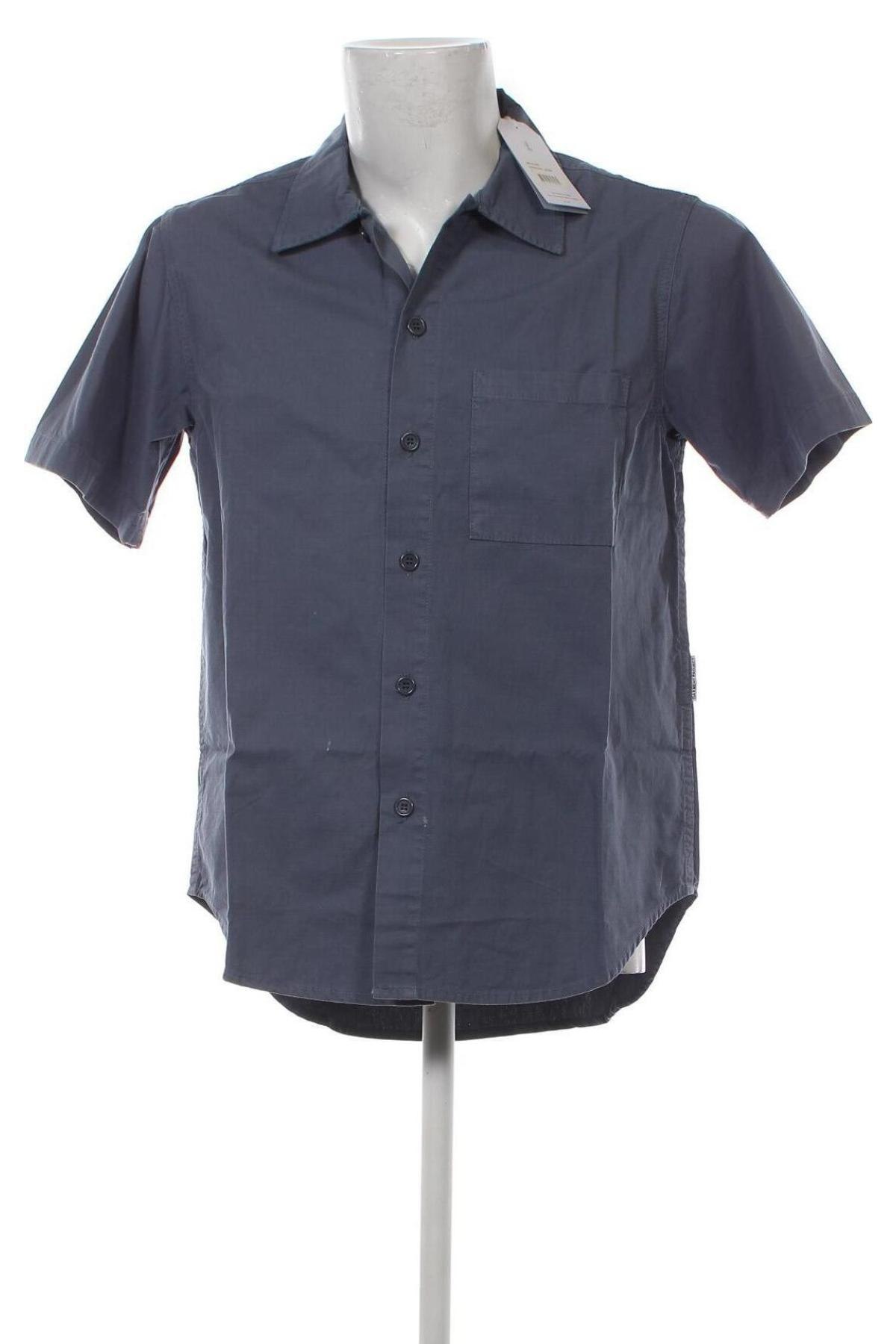 Herrenhemd Garment Project, Größe S, Farbe Blau, Preis 26,82 €