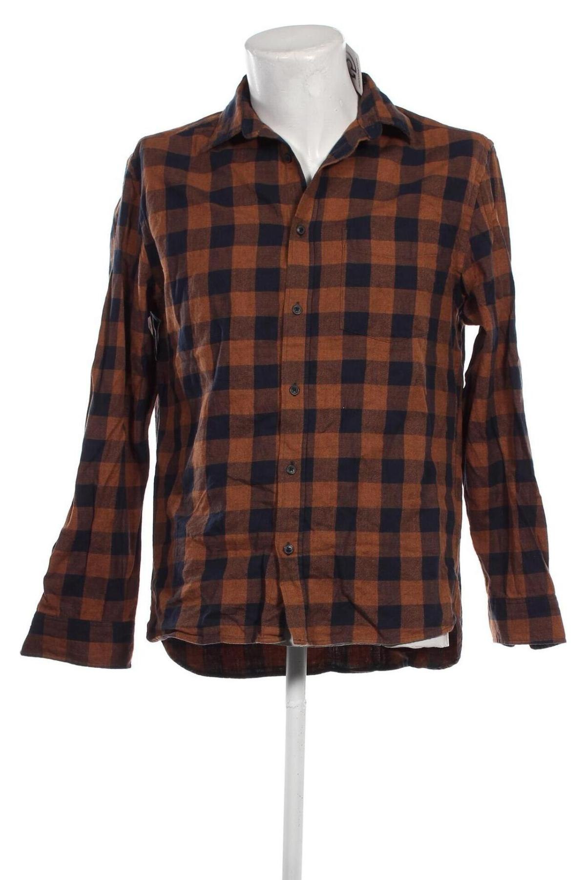 Ανδρικό πουκάμισο H&M L.O.G.G., Μέγεθος M, Χρώμα Πολύχρωμο, Τιμή 6,28 €