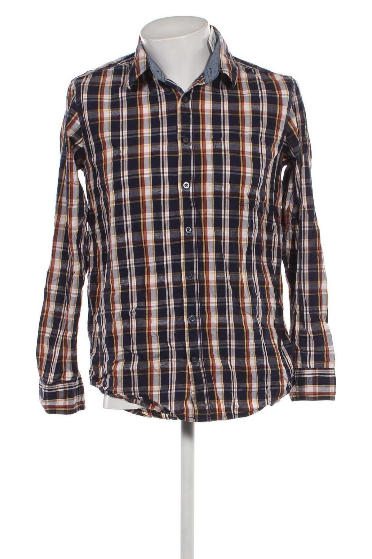Ανδρικό πουκάμισο Identic, Μέγεθος S, Χρώμα Πολύχρωμο, Τιμή 2,69 €