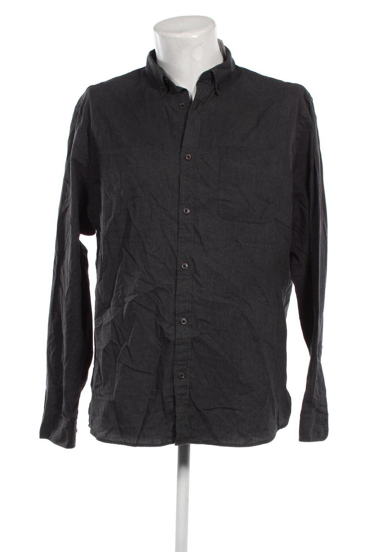 Herrenhemd Jack & Jones, Größe XXL, Farbe Grau, Preis 20,18 €