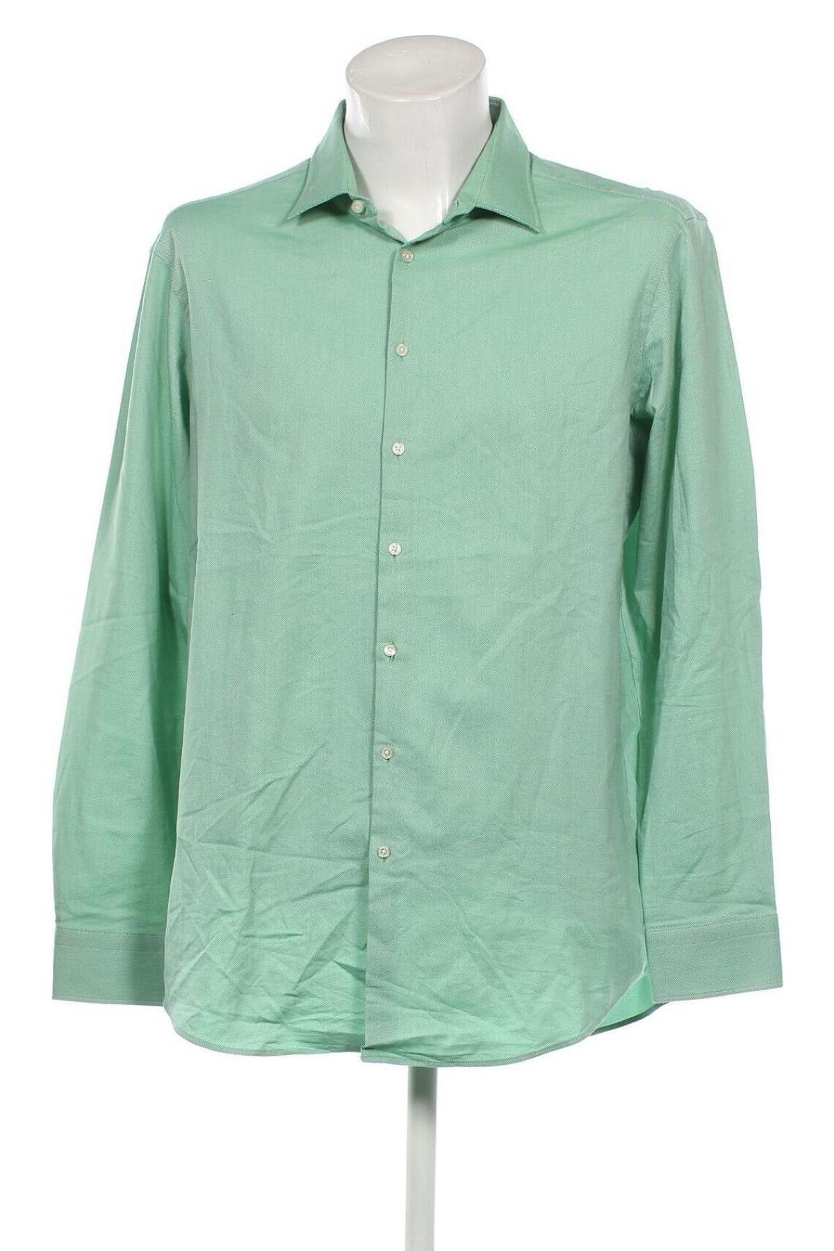 Herrenhemd Jake*s, Größe XL, Farbe Grün, Preis € 9,28