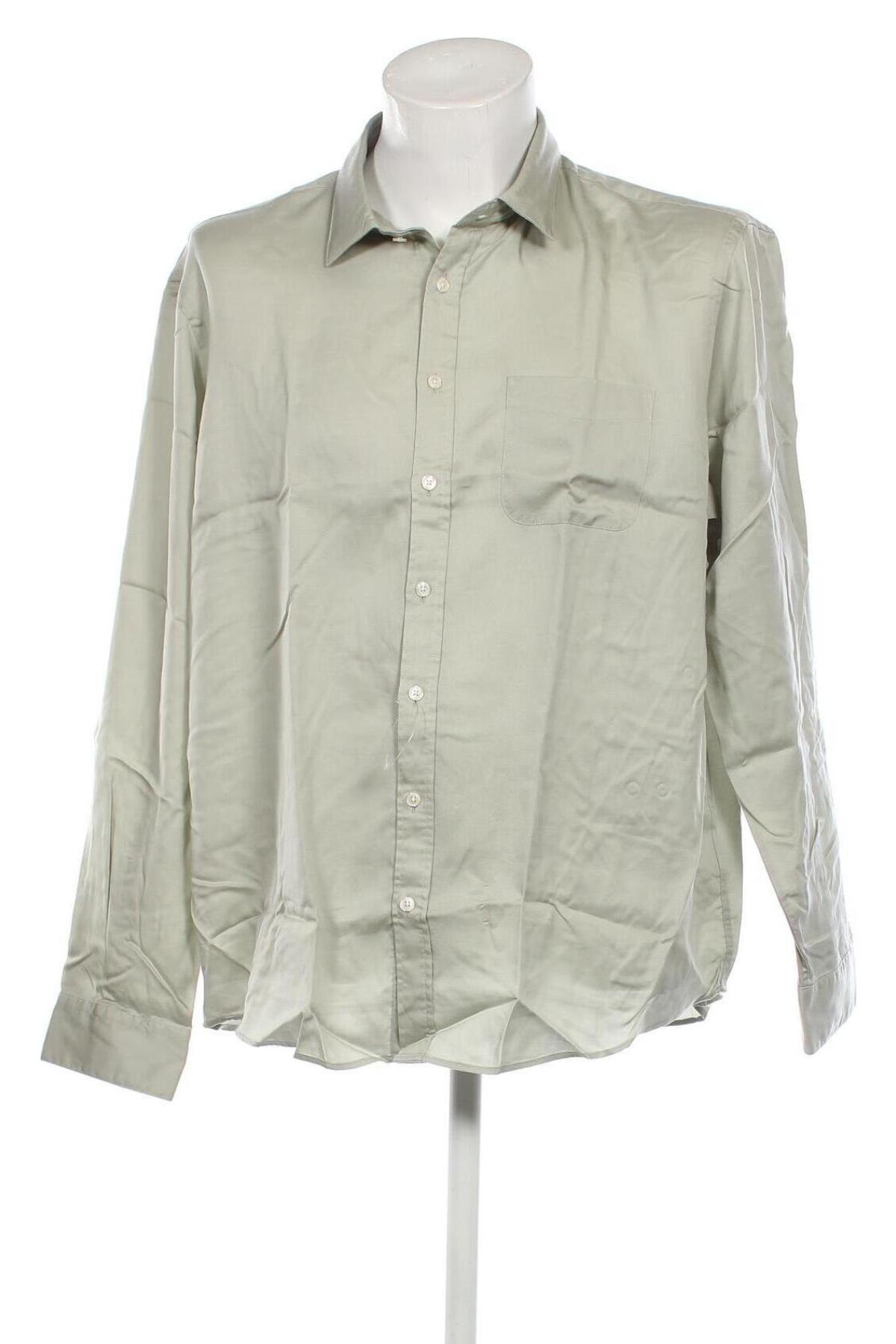 Ανδρικό πουκάμισο Jake*s, Μέγεθος XXL, Χρώμα Πράσινο, Τιμή 24,49 €