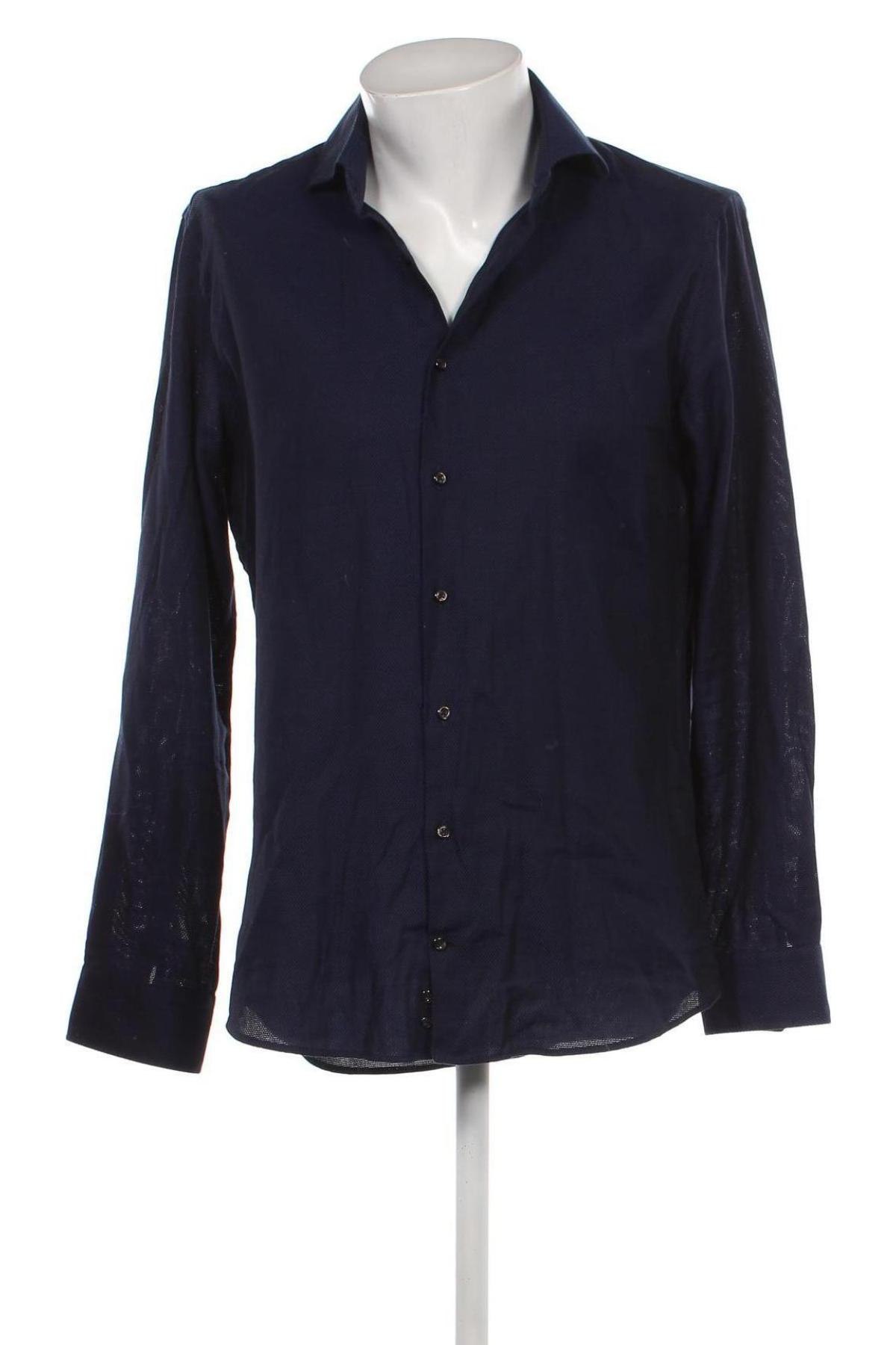 Ανδρικό πουκάμισο Joop!, Μέγεθος L, Χρώμα Μπλέ, Τιμή 55,73 €