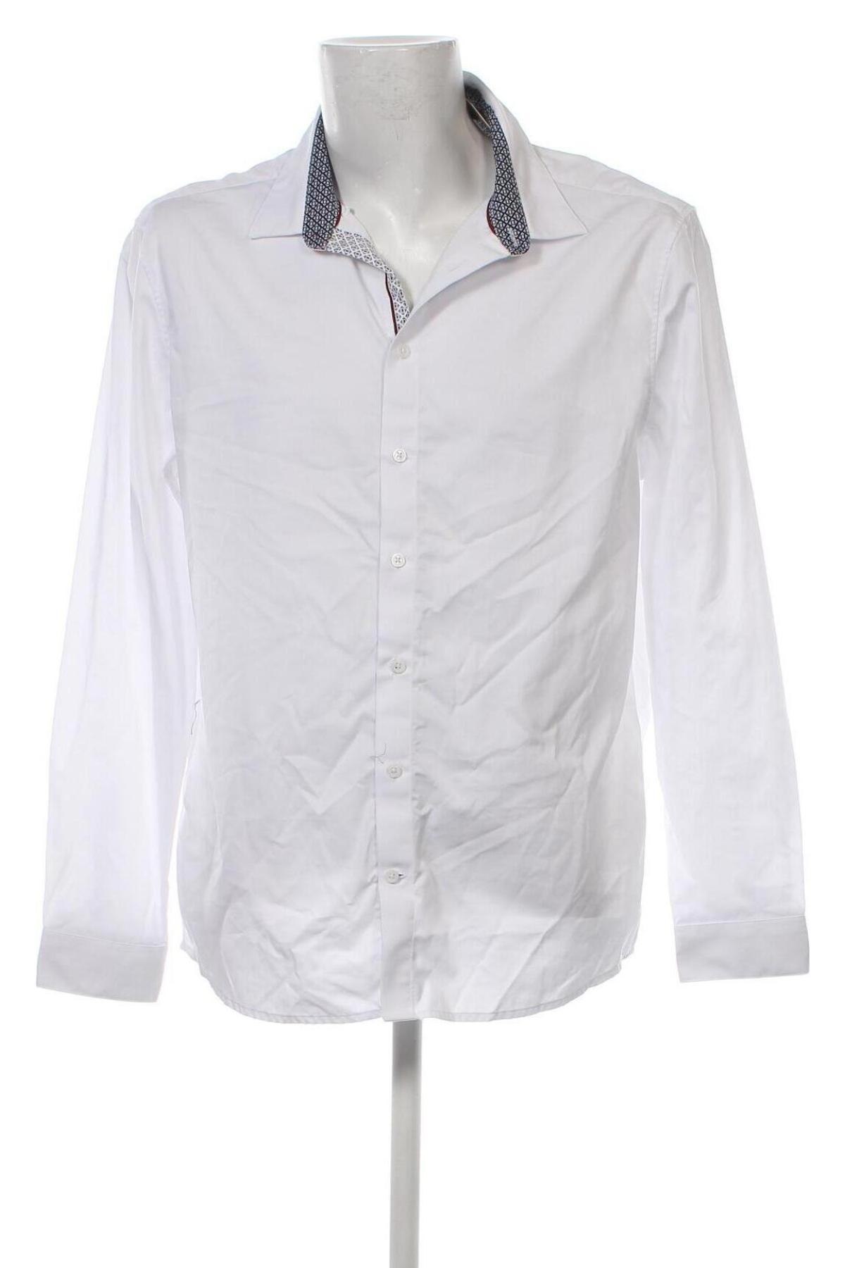 Herrenhemd Jules, Größe XXL, Farbe Weiß, Preis 17,55 €