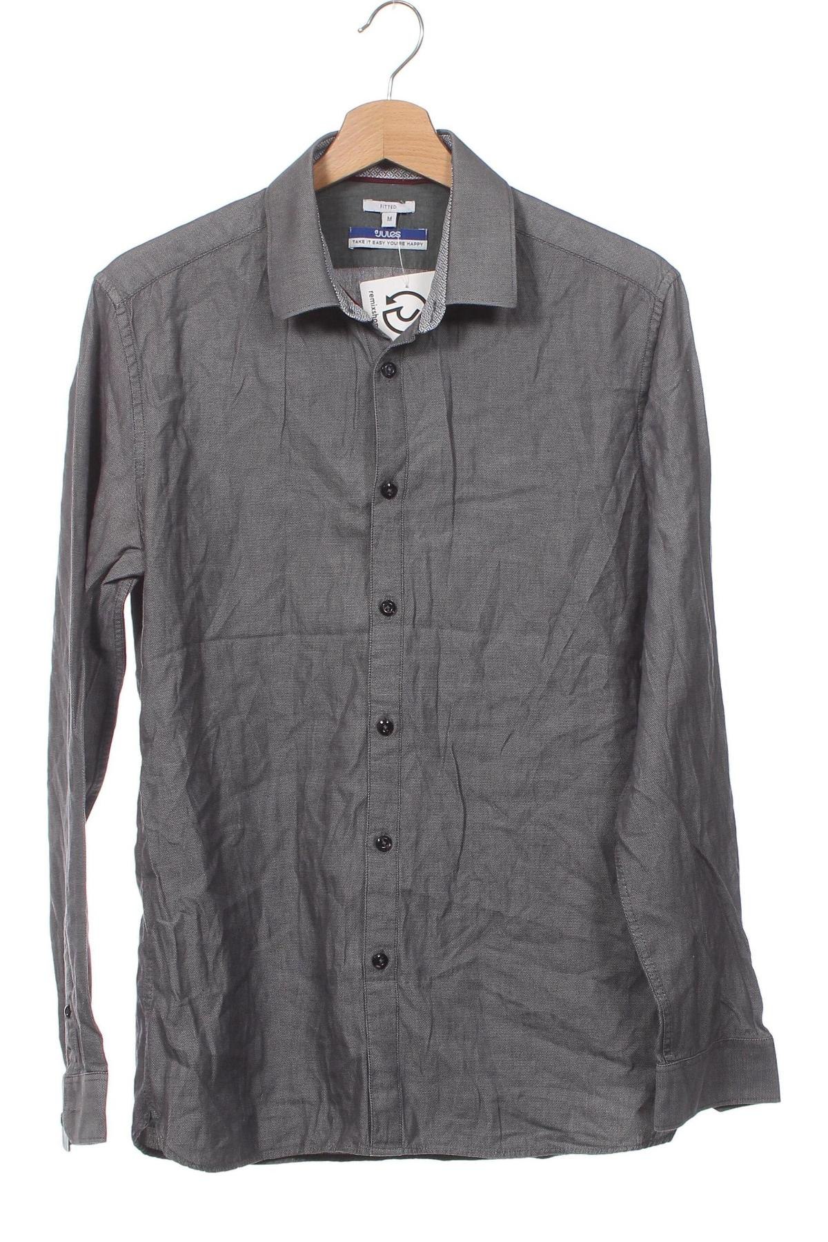 Ανδρικό πουκάμισο Jules, Μέγεθος M, Χρώμα Γκρί, Τιμή 3,59 €