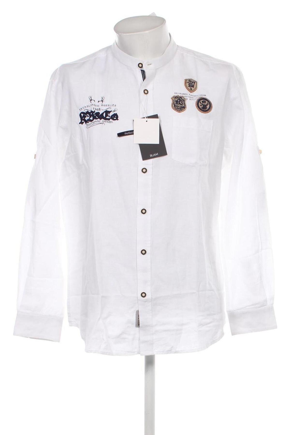 Мъжка риза Kruger, Размер XXL, Цвят Бял, Цена 32,40 лв.