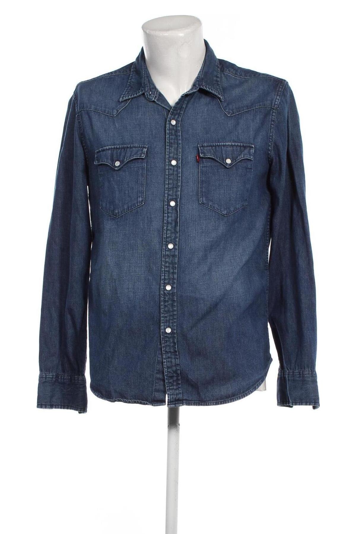 Pánska košeľa  Levi's, Veľkosť M, Farba Modrá, Cena  24,04 €