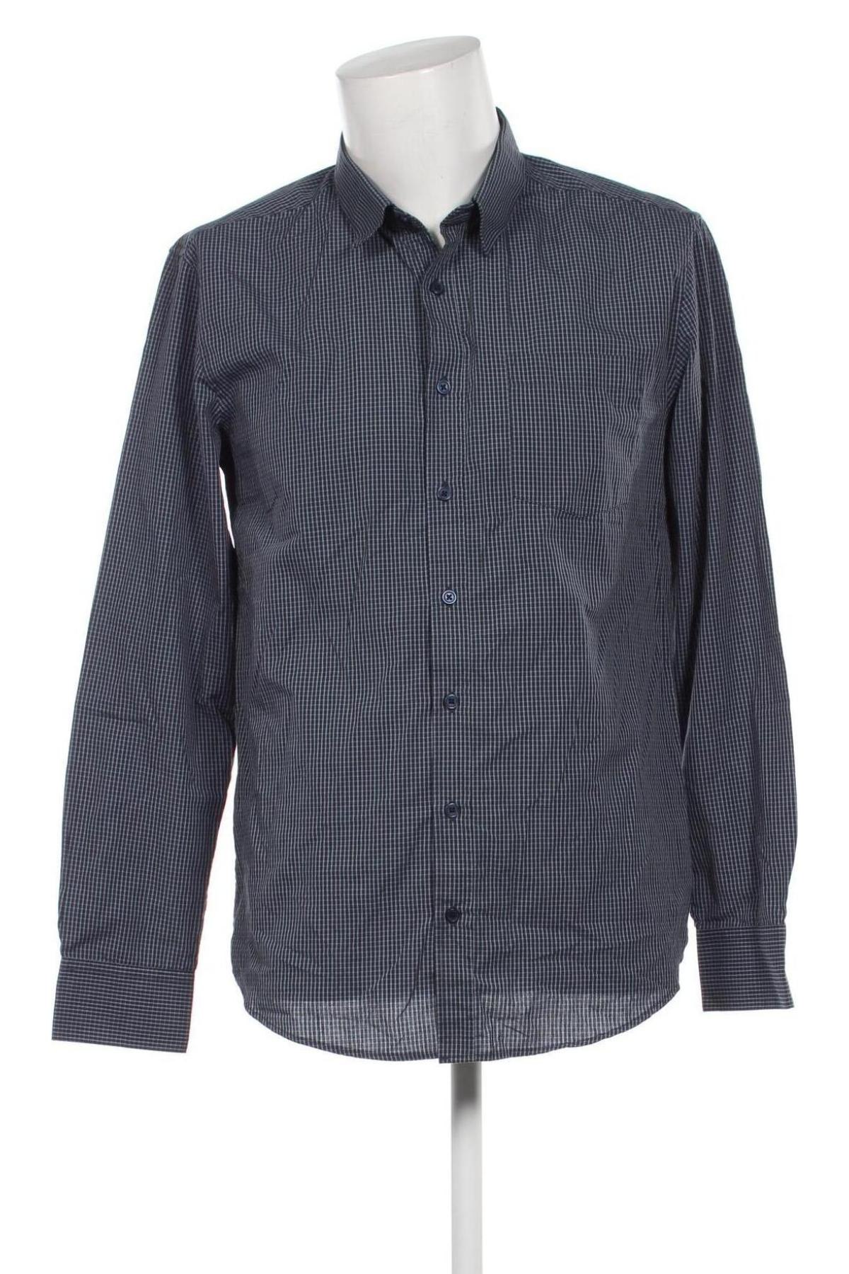 Ανδρικό πουκάμισο Mana, Μέγεθος L, Χρώμα Μπλέ, Τιμή 17,94 €