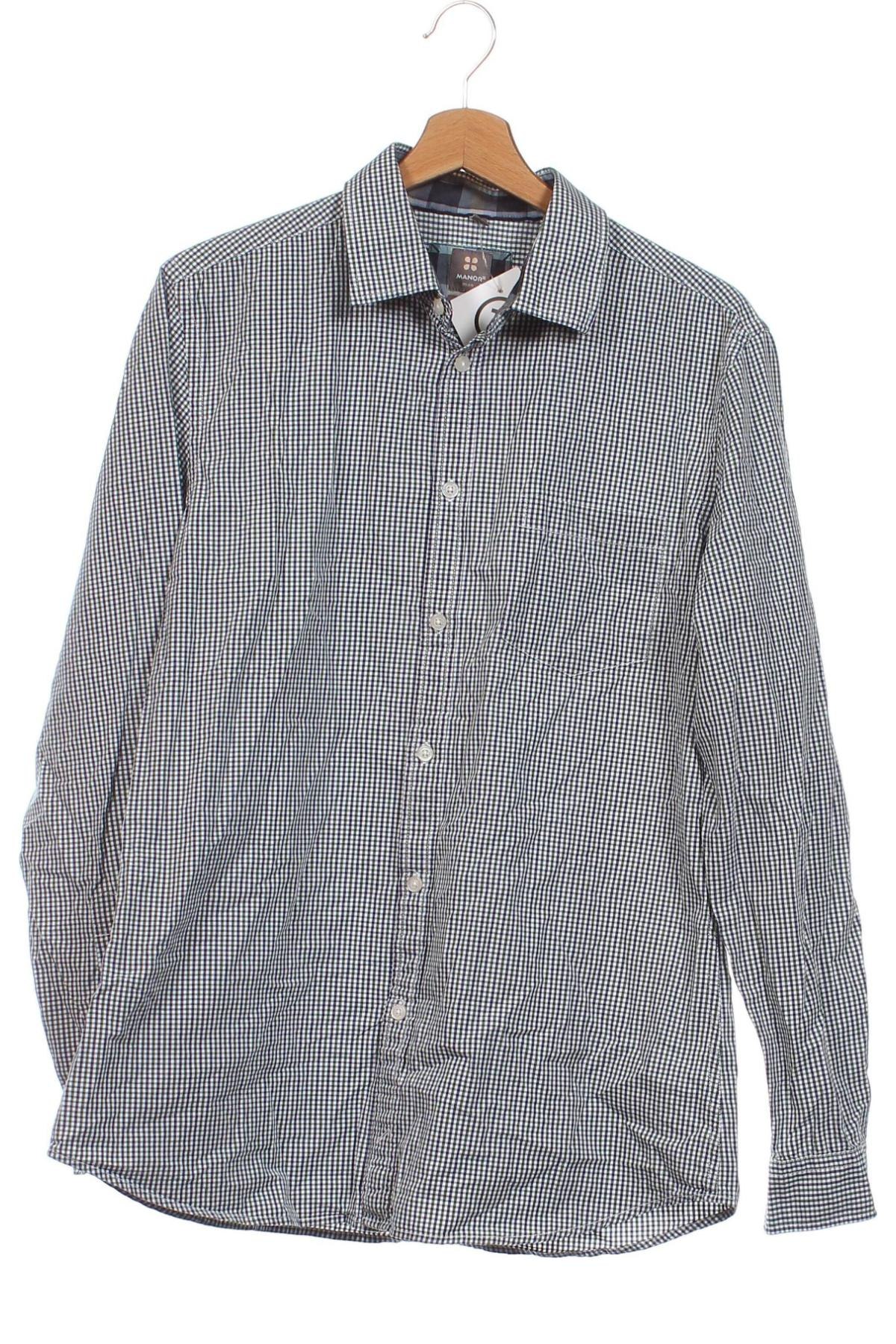 Ανδρικό πουκάμισο Manor, Μέγεθος L, Χρώμα Πολύχρωμο, Τιμή 9,69 €