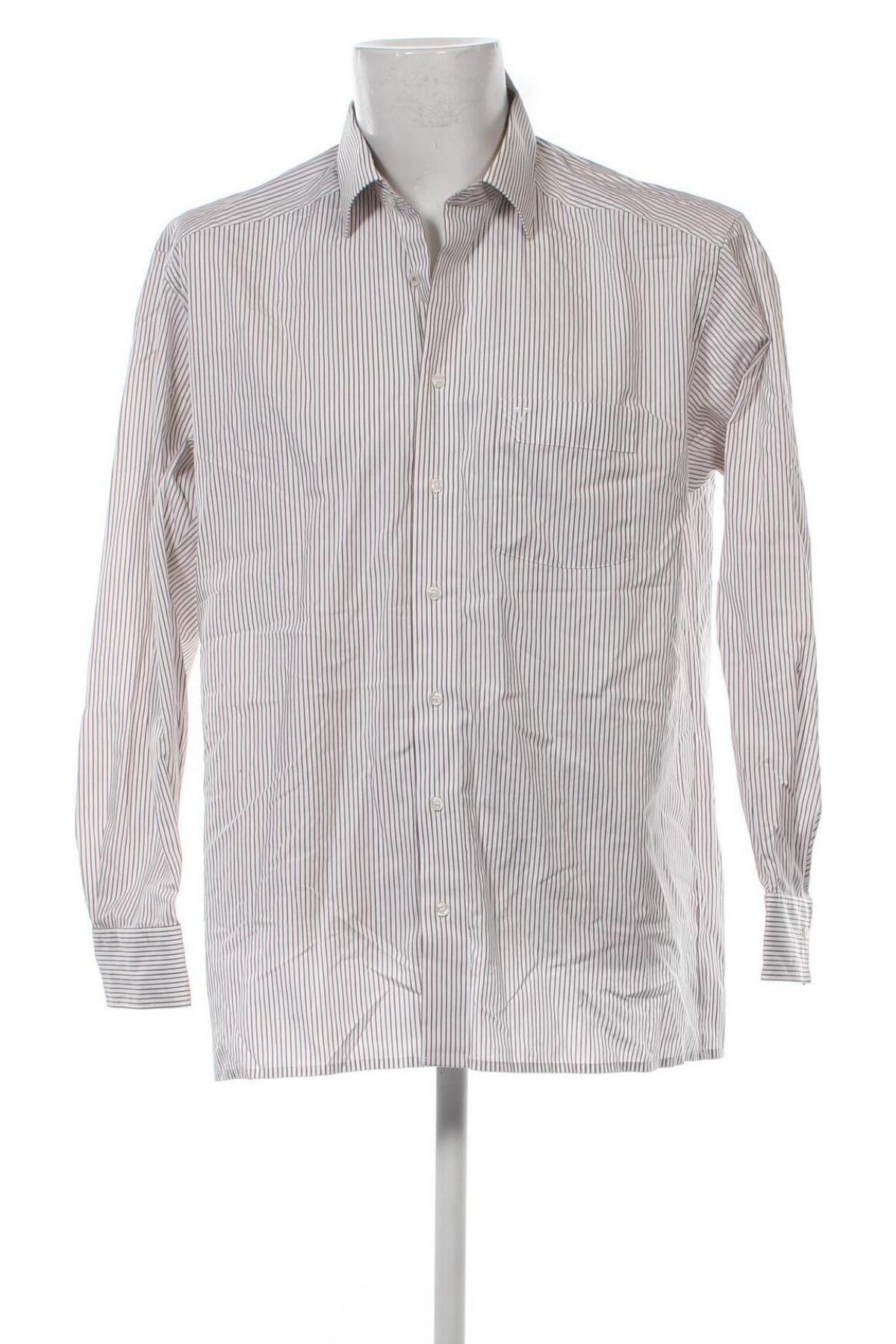 Herrenhemd Marvelis, Größe L, Farbe Weiß, Preis 6,86 €