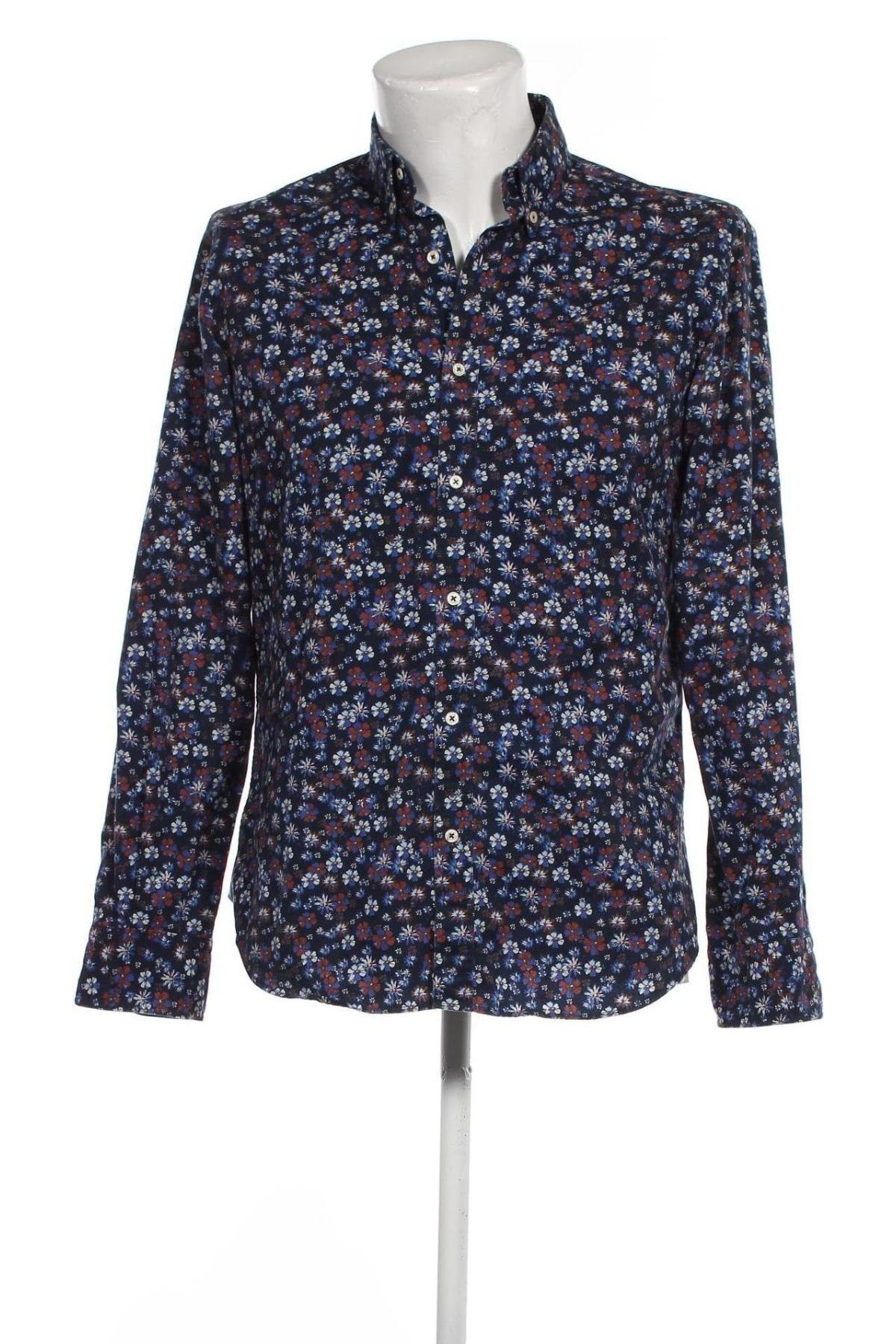 Ανδρικό πουκάμισο Massimo Dutti, Μέγεθος M, Χρώμα Πολύχρωμο, Τιμή 29,16 €