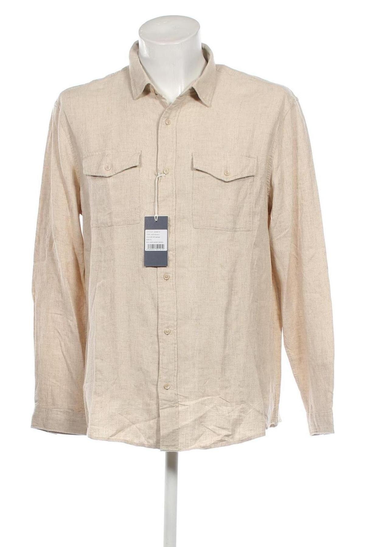 Pánská košile  McNeal, Velikost XL, Barva Béžová, Cena  428,00 Kč