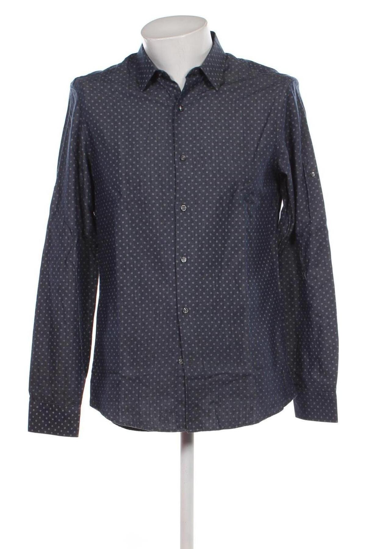 Ανδρικό πουκάμισο Michael Kors, Μέγεθος M, Χρώμα Μπλέ, Τιμή 96,43 €