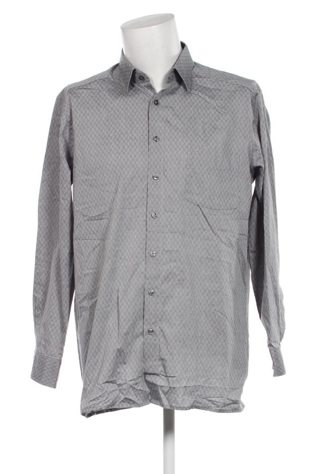 Herrenhemd Olymp, Größe XL, Farbe Grau, Preis 19,30 €