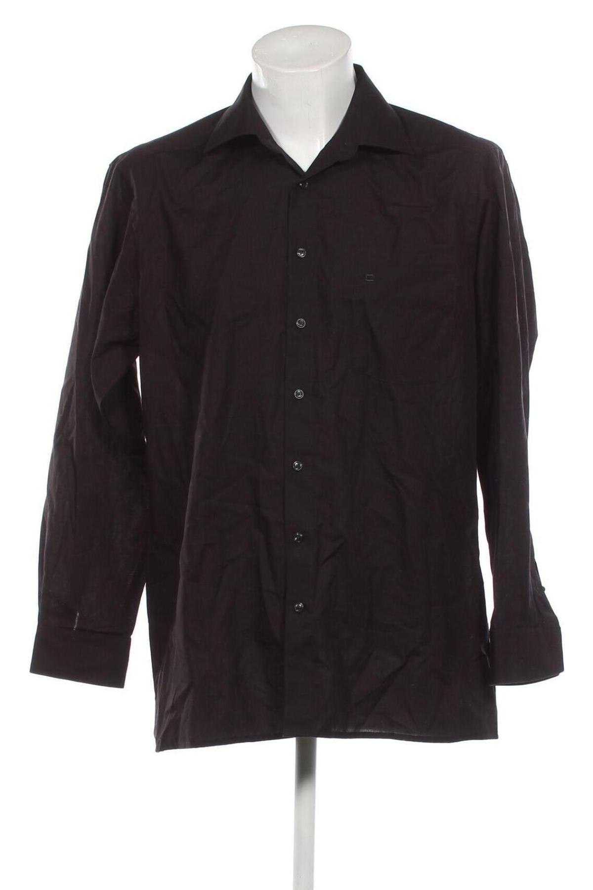 Herrenhemd Olymp, Größe XL, Farbe Schwarz, Preis 20,28 €