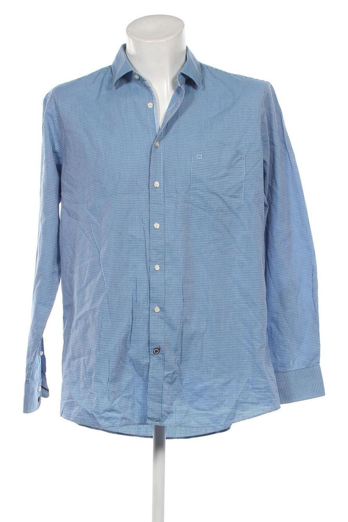 Мъжка риза Olymp, Размер XL, Цвят Син, Цена 42,77 лв.