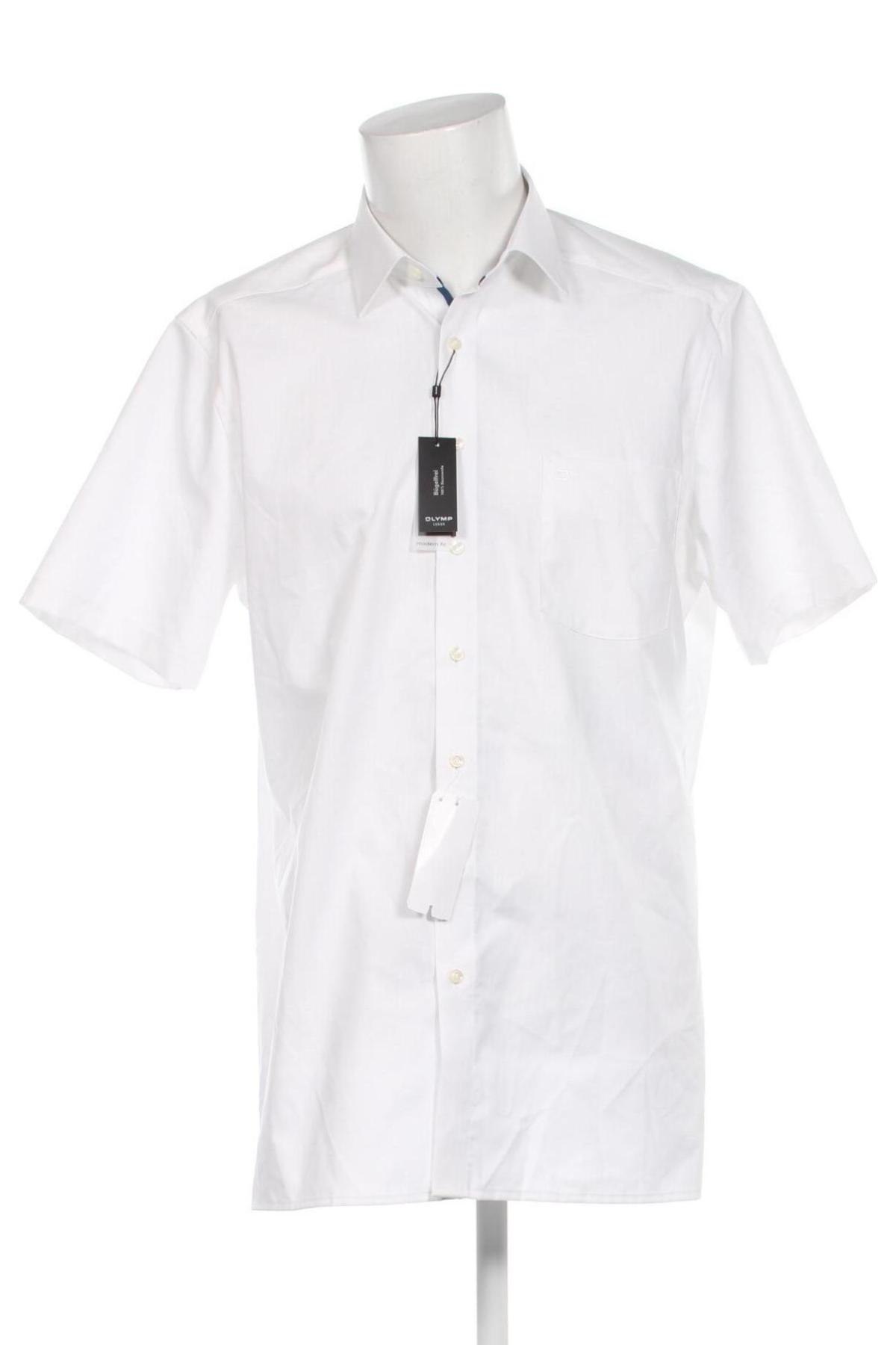 Męska koszula Olymp, Rozmiar XL, Kolor Biały, Cena 222,94 zł