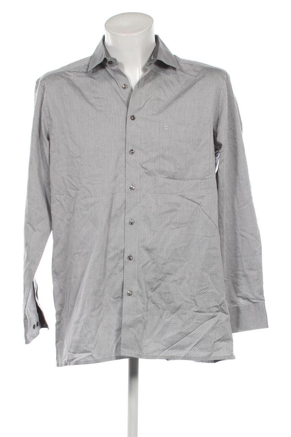 Herrenhemd Olymp, Größe XL, Farbe Grau, Preis 20,28 €