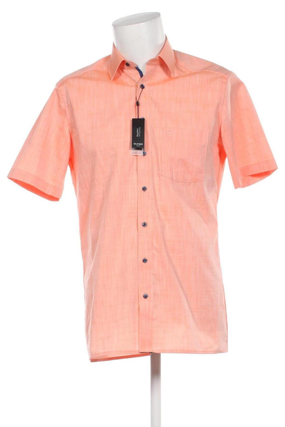 Herrenhemd Olymp, Größe M, Farbe Orange, Preis € 52,58