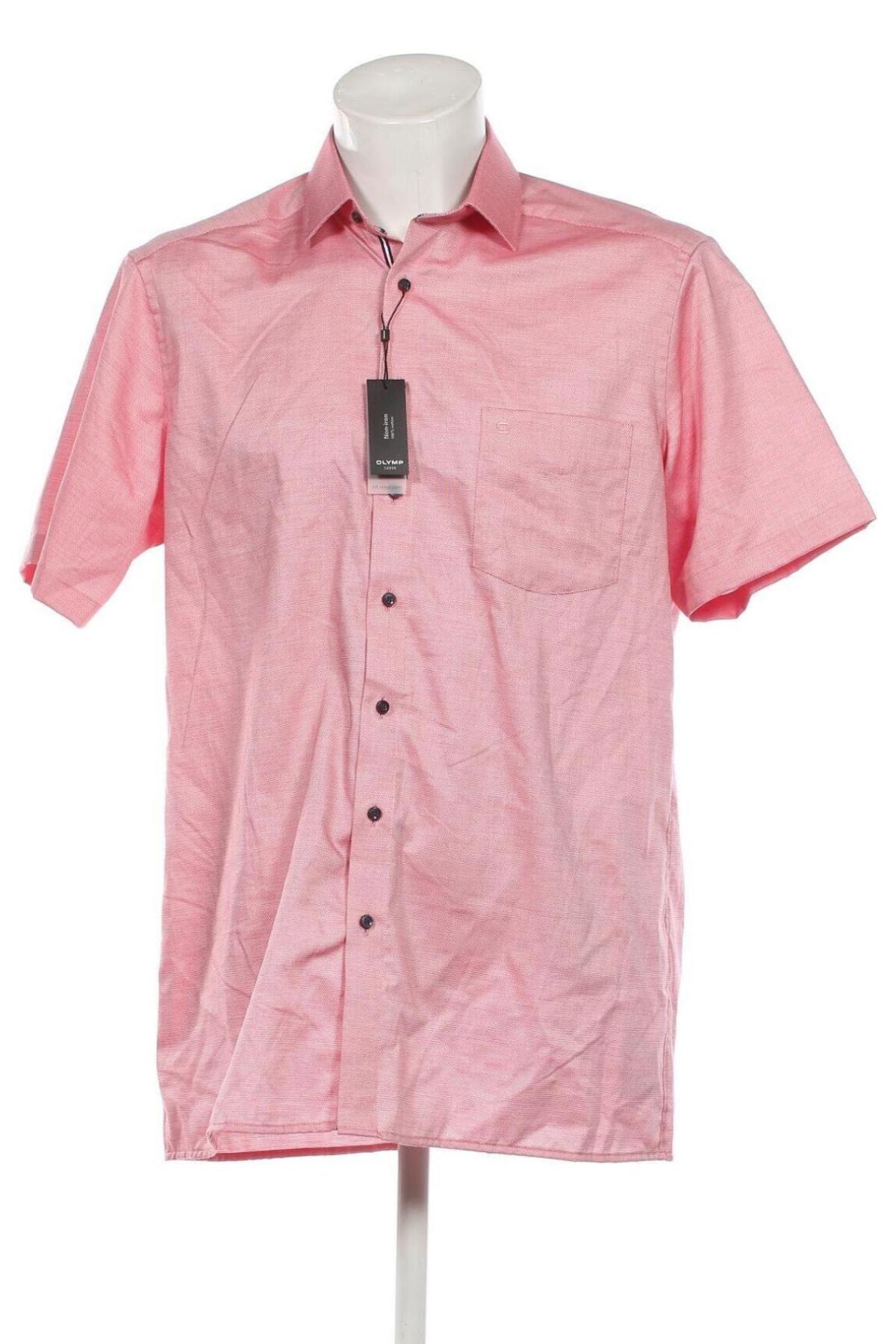 Herrenhemd Olymp, Größe XL, Farbe Rot, Preis € 52,58