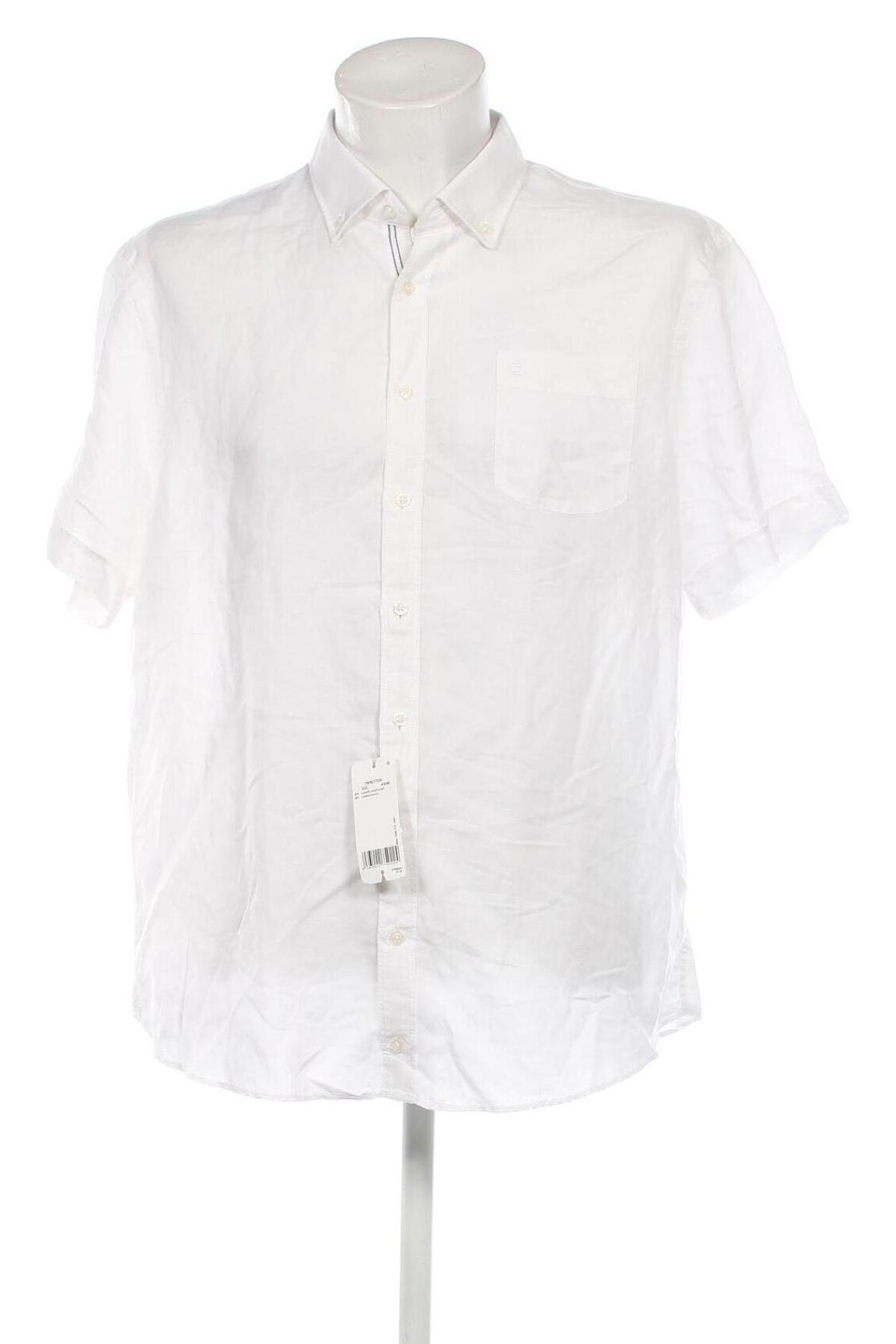 Ανδρικό πουκάμισο Olymp, Μέγεθος XXL, Χρώμα Λευκό, Τιμή 47,85 €