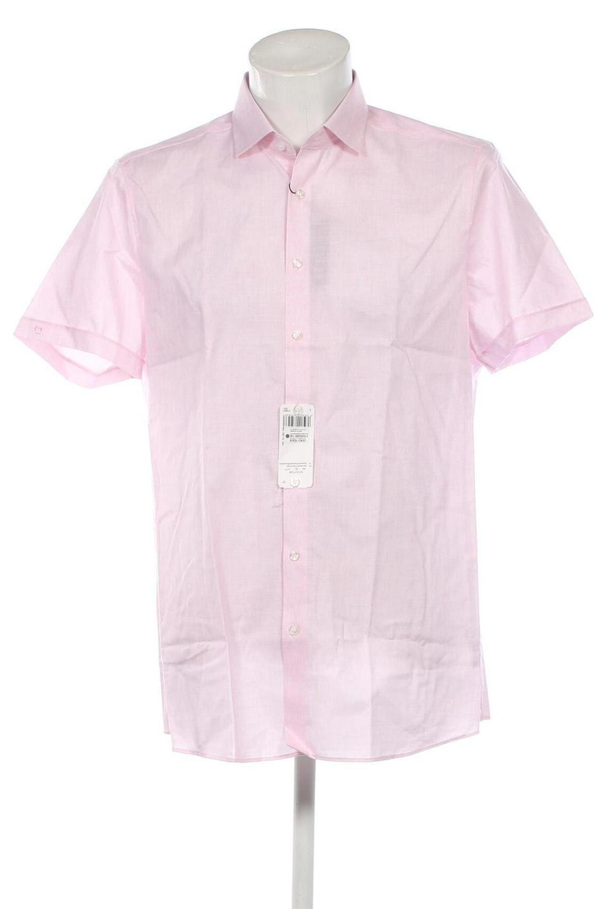 Męska koszula Olymp, Rozmiar XL, Kolor Różowy, Cena 146,82 zł