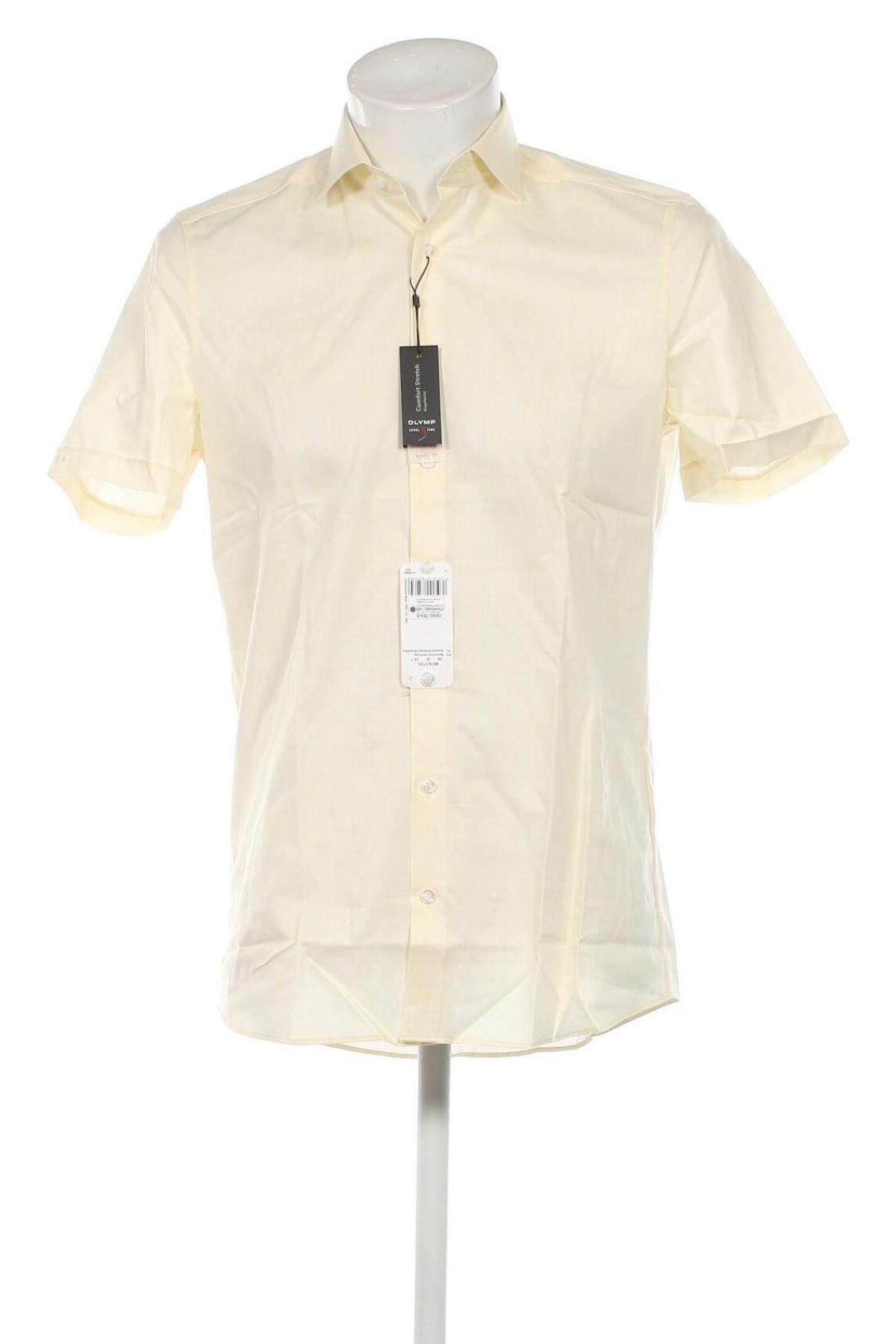 Herrenhemd Olymp, Größe S, Farbe Gelb, Preis € 18,40