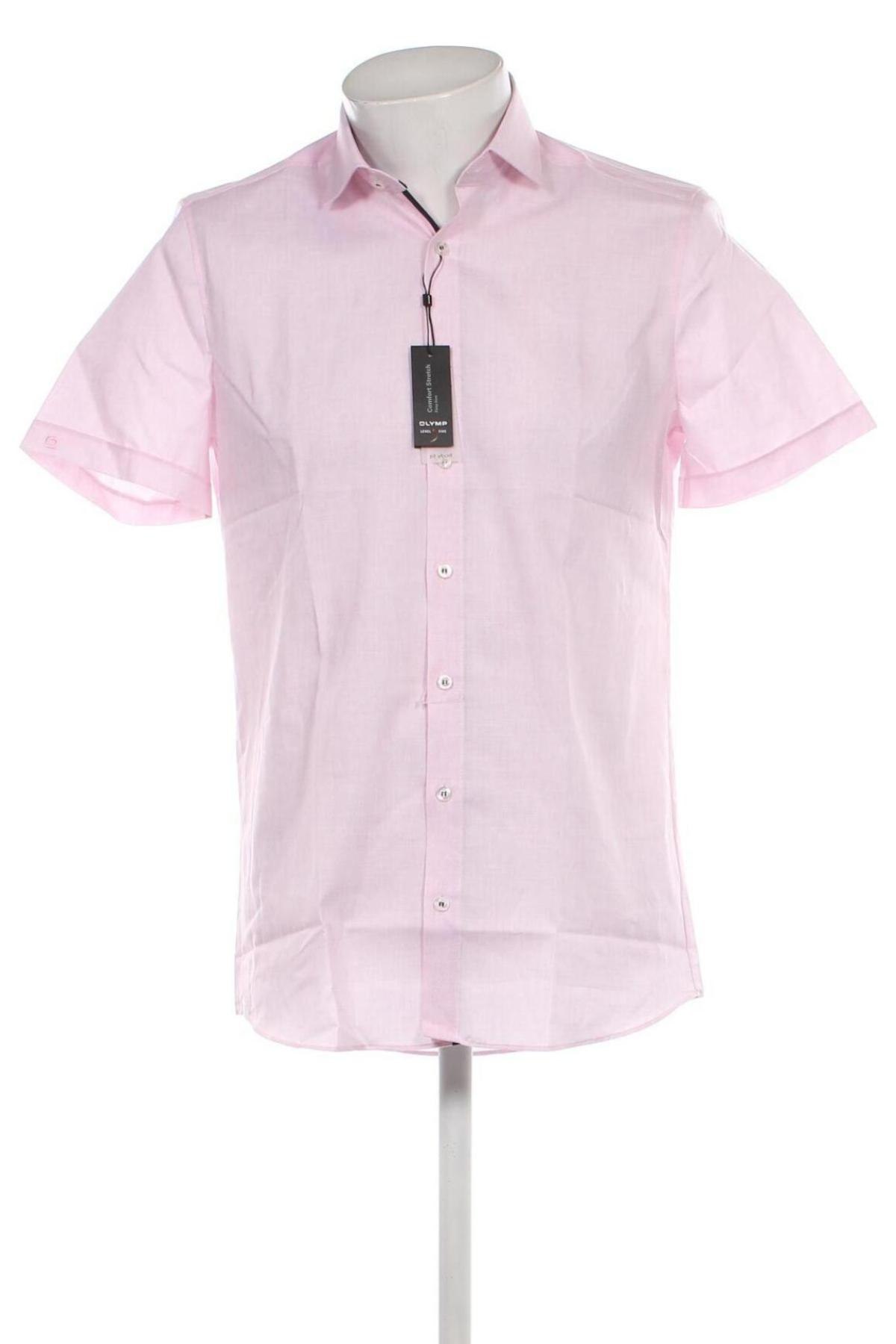 Ανδρικό πουκάμισο Olymp, Μέγεθος M, Χρώμα Ρόζ , Τιμή 28,39 €