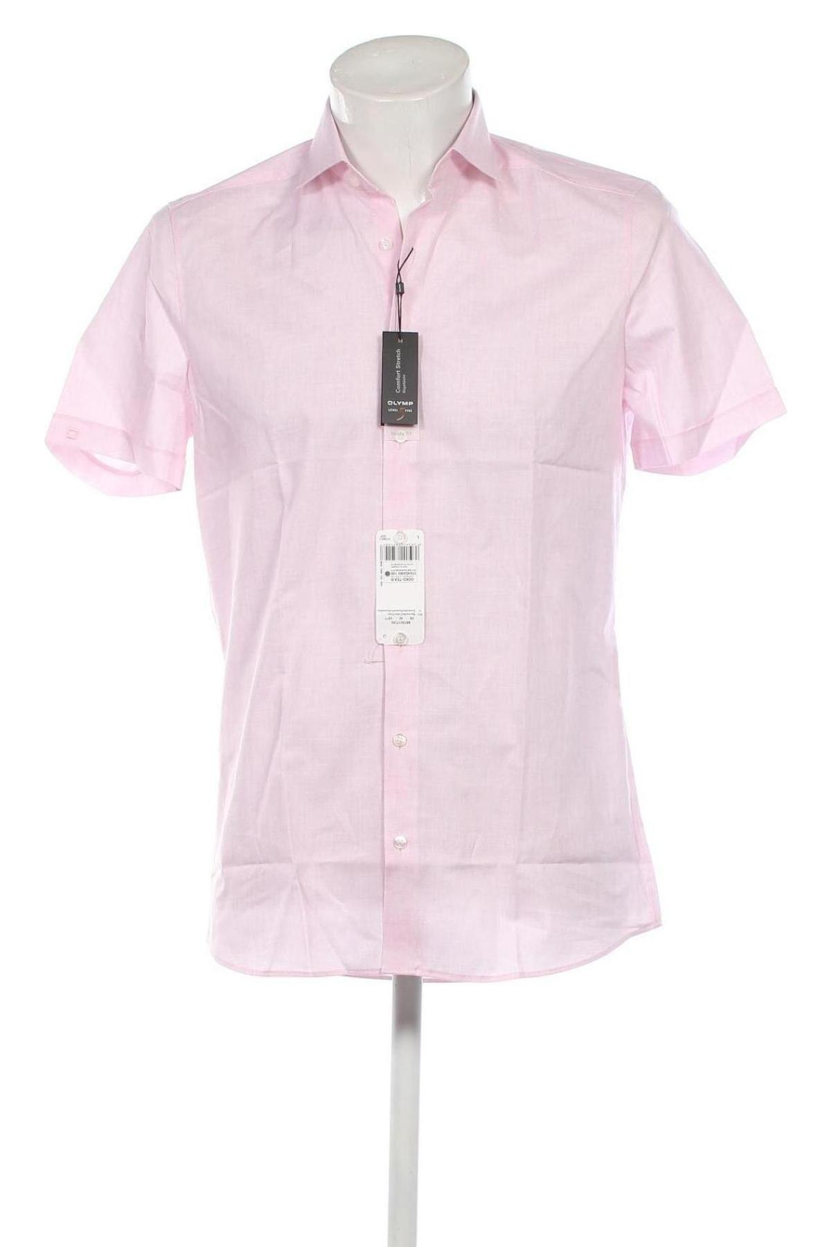 Мъжка риза Olymp, Размер M, Цвят Розов, Цена 58,32 лв.