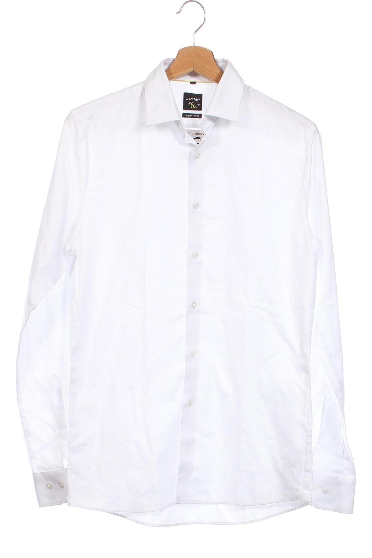 Мъжка риза Olymp, Размер S, Цвят Бял, Цена 55,00 лв.